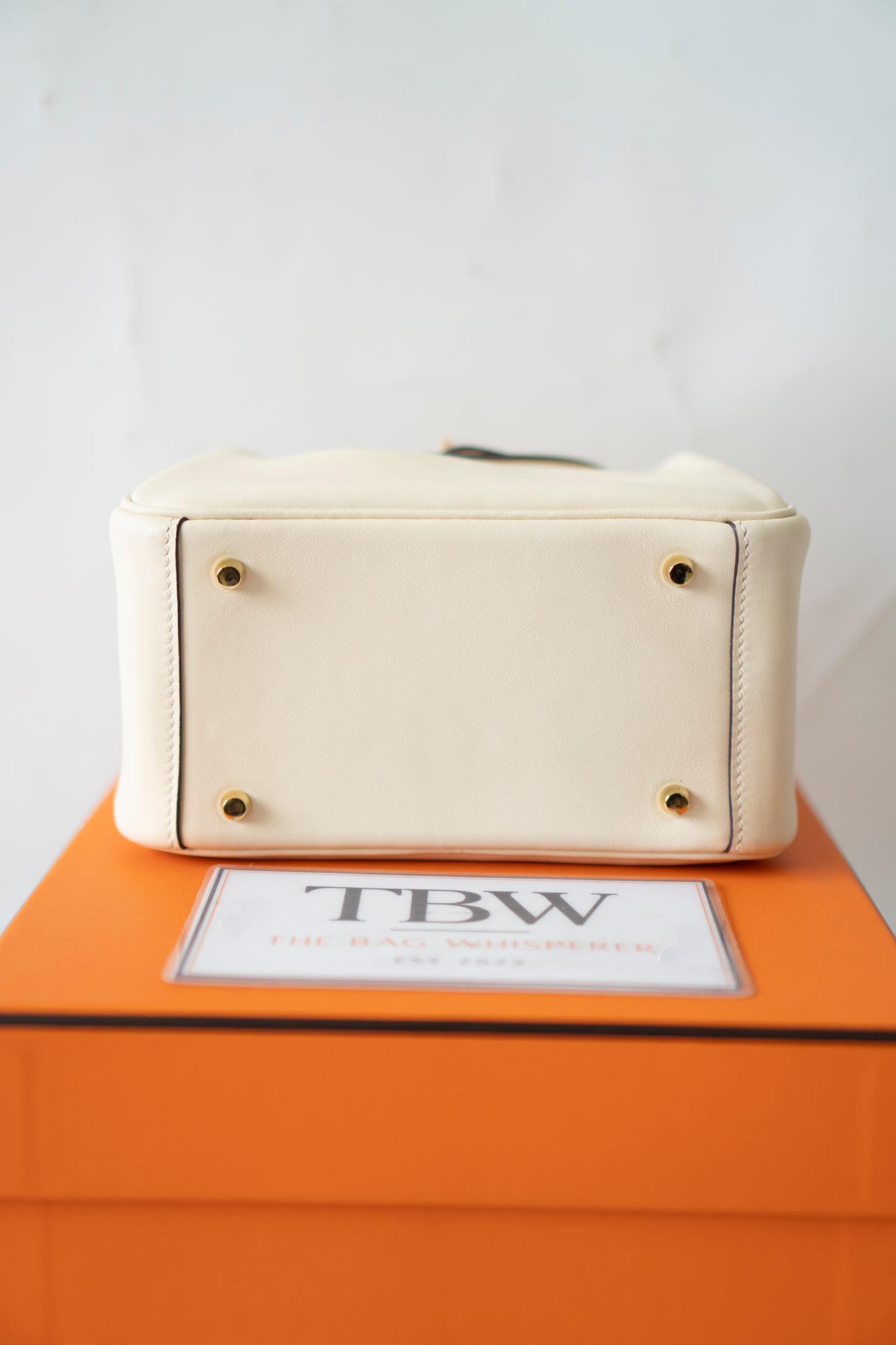 Mini Lind in Nata Swift Leather with Gold Hardware