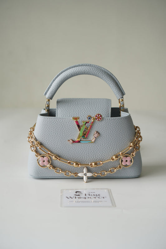 Capucine Mini East West in Baby Blue