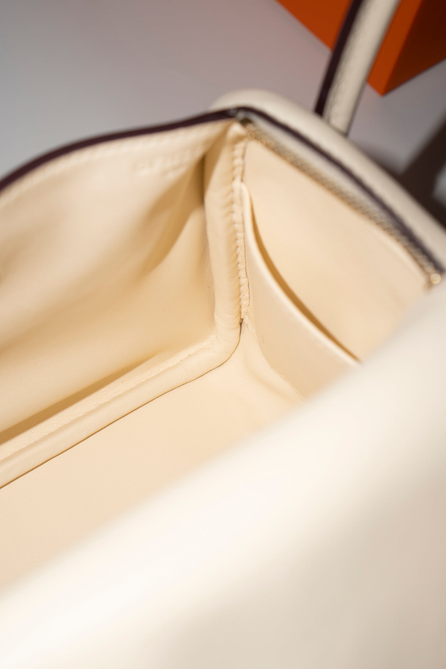 Mini Lind in Nata Swift Leather with Gold Hardware