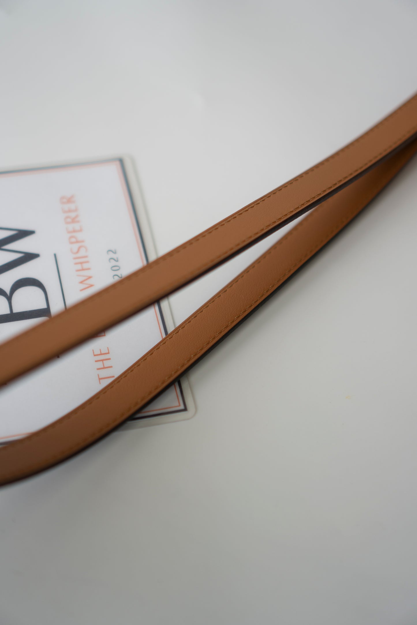 KL Belt – Black Epsom Leather with Palladium Hardware