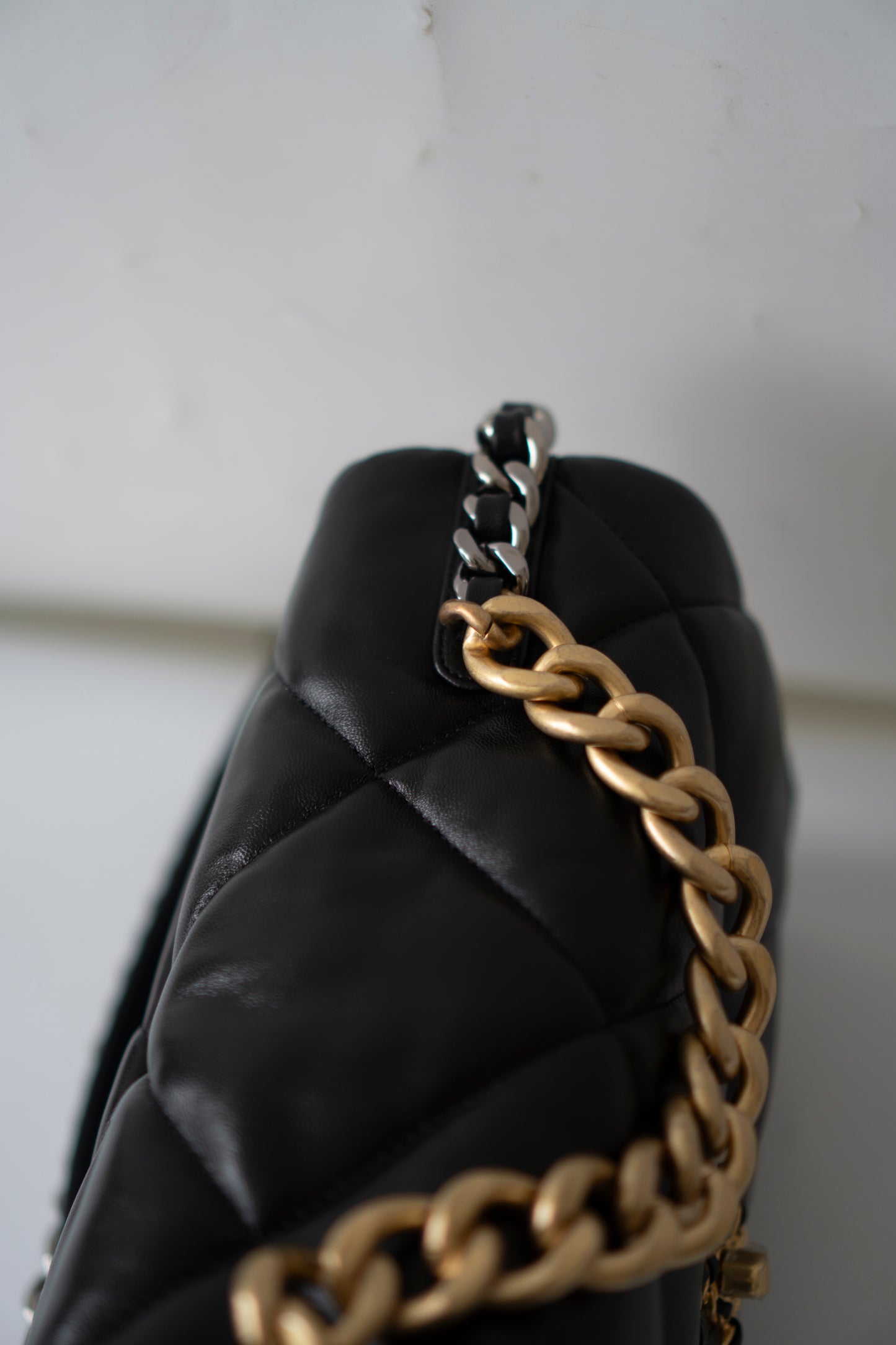 C19 Medium – Black Lambskin with Mixed Hardware