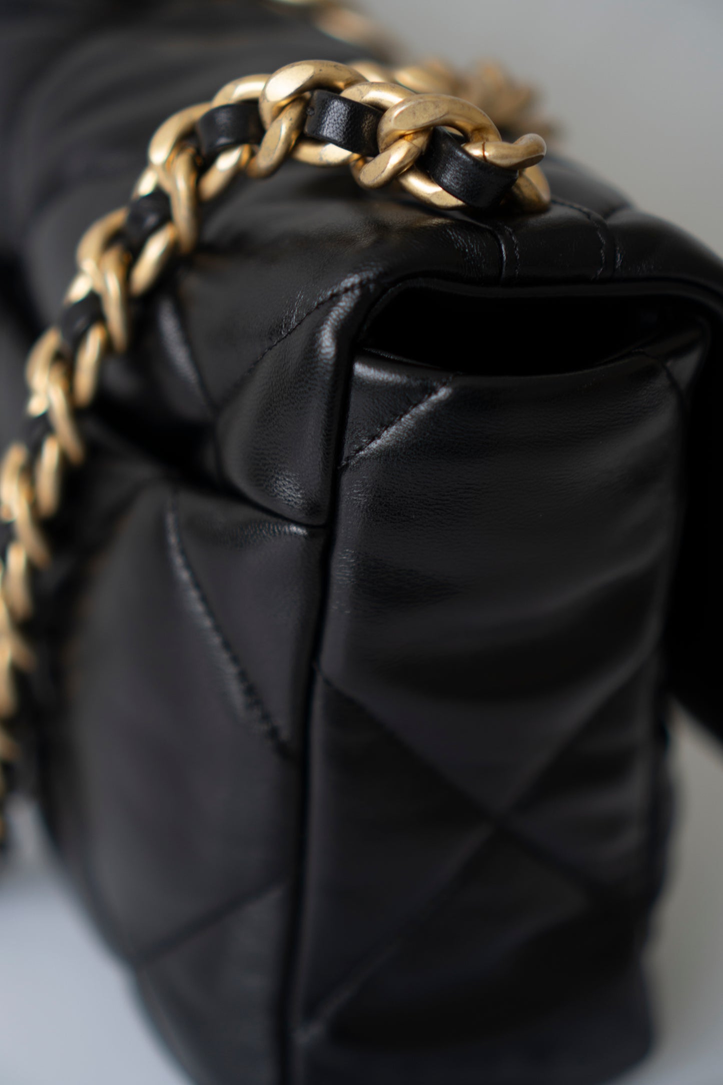C19 Medium – Black Lambskin with Mixed Hardware