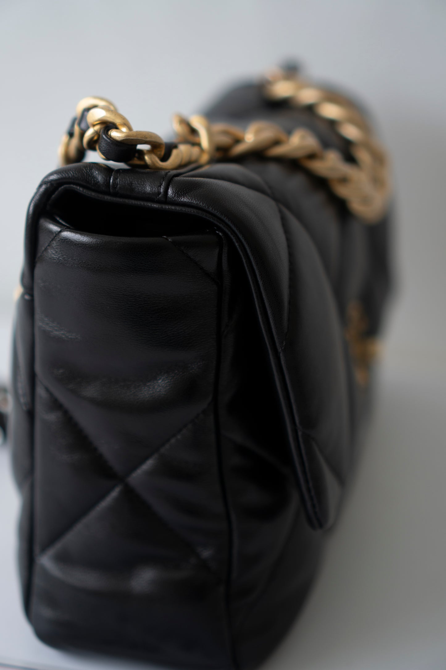 C19 Medium – Black Lambskin with Mixed Hardware