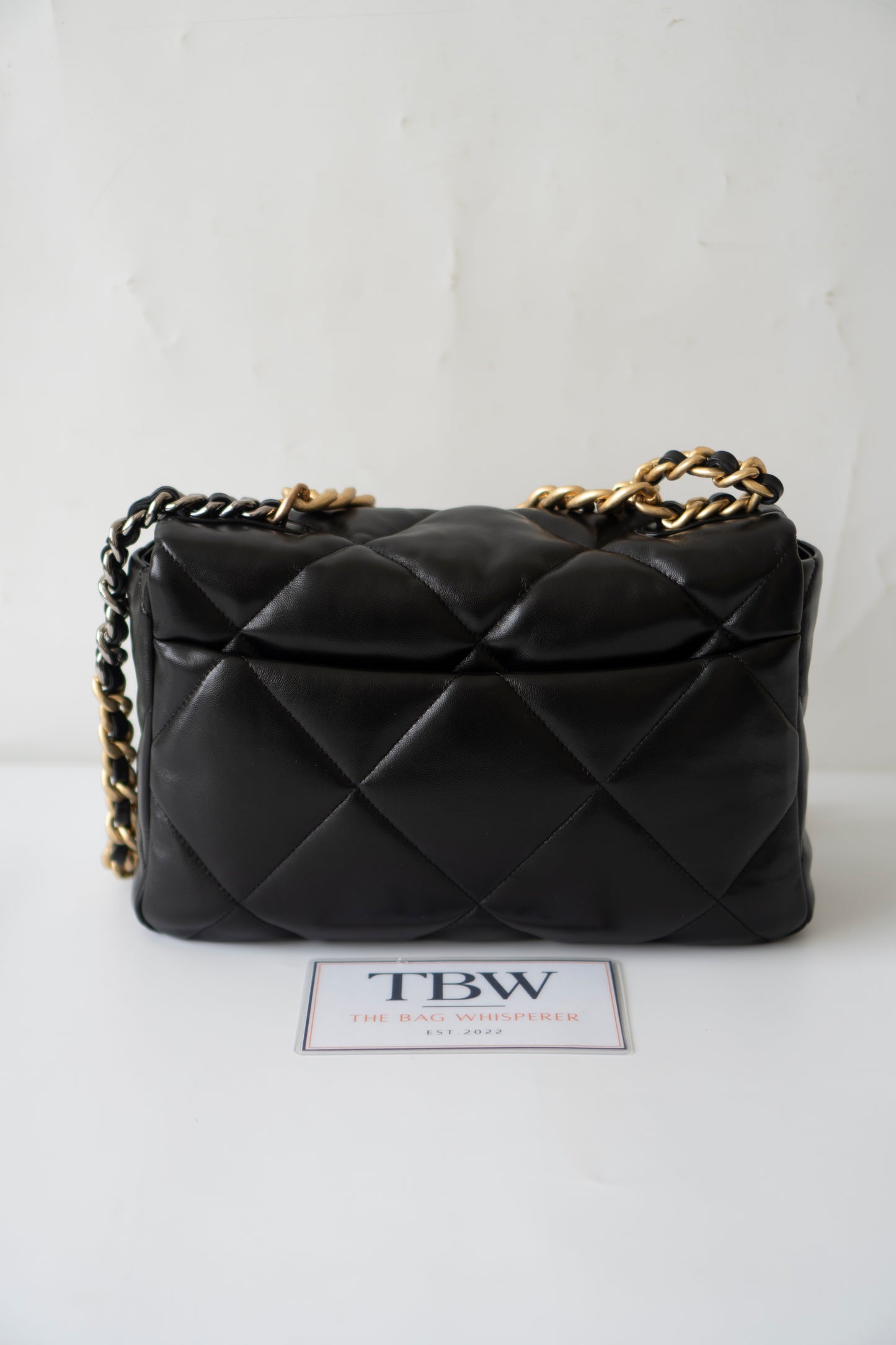 C19 Medium – Black Lambskin with Mixed Hardware