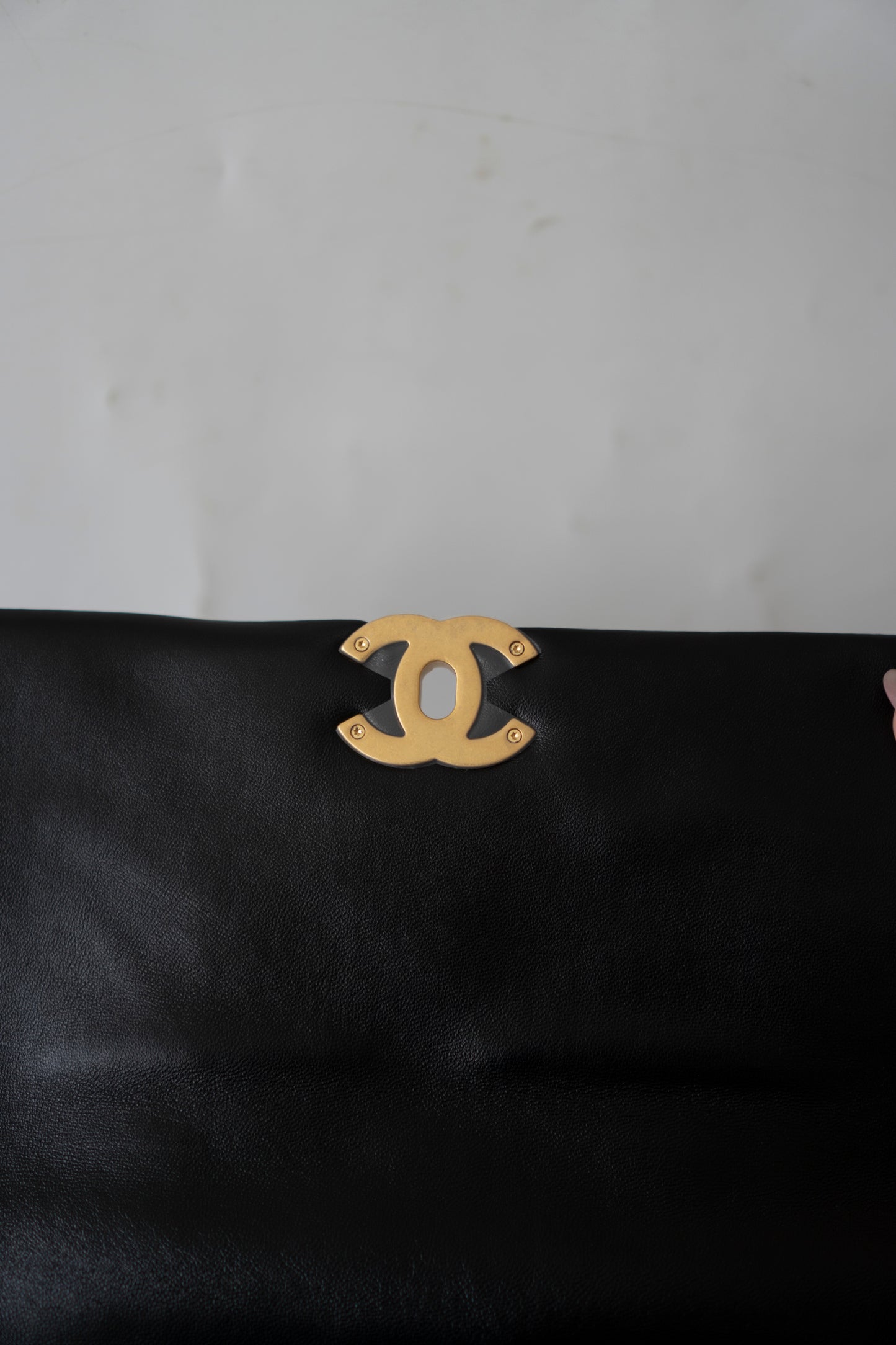 C19 Medium – Black Lambskin with Mixed Hardware