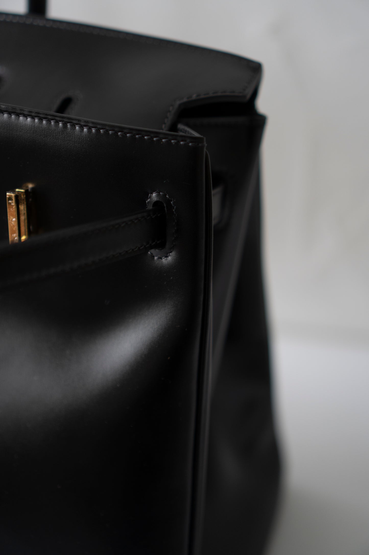 Birkin 40 – Black Box Leather with Gold Hardware