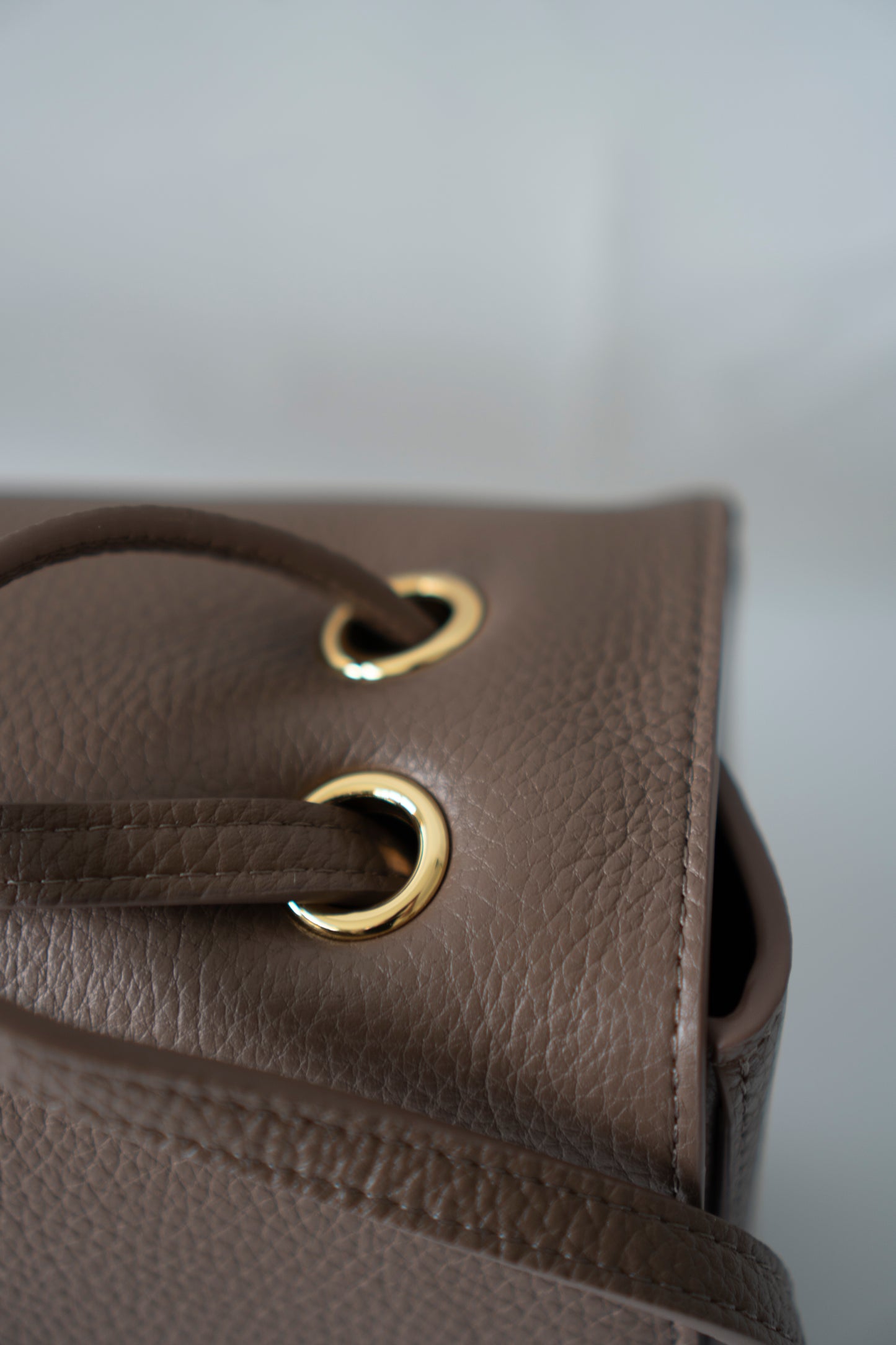 Jumbo 26S Souplissimo Flap Bag – Taupe Light Brown Grained Calfskin with Gold Hardware