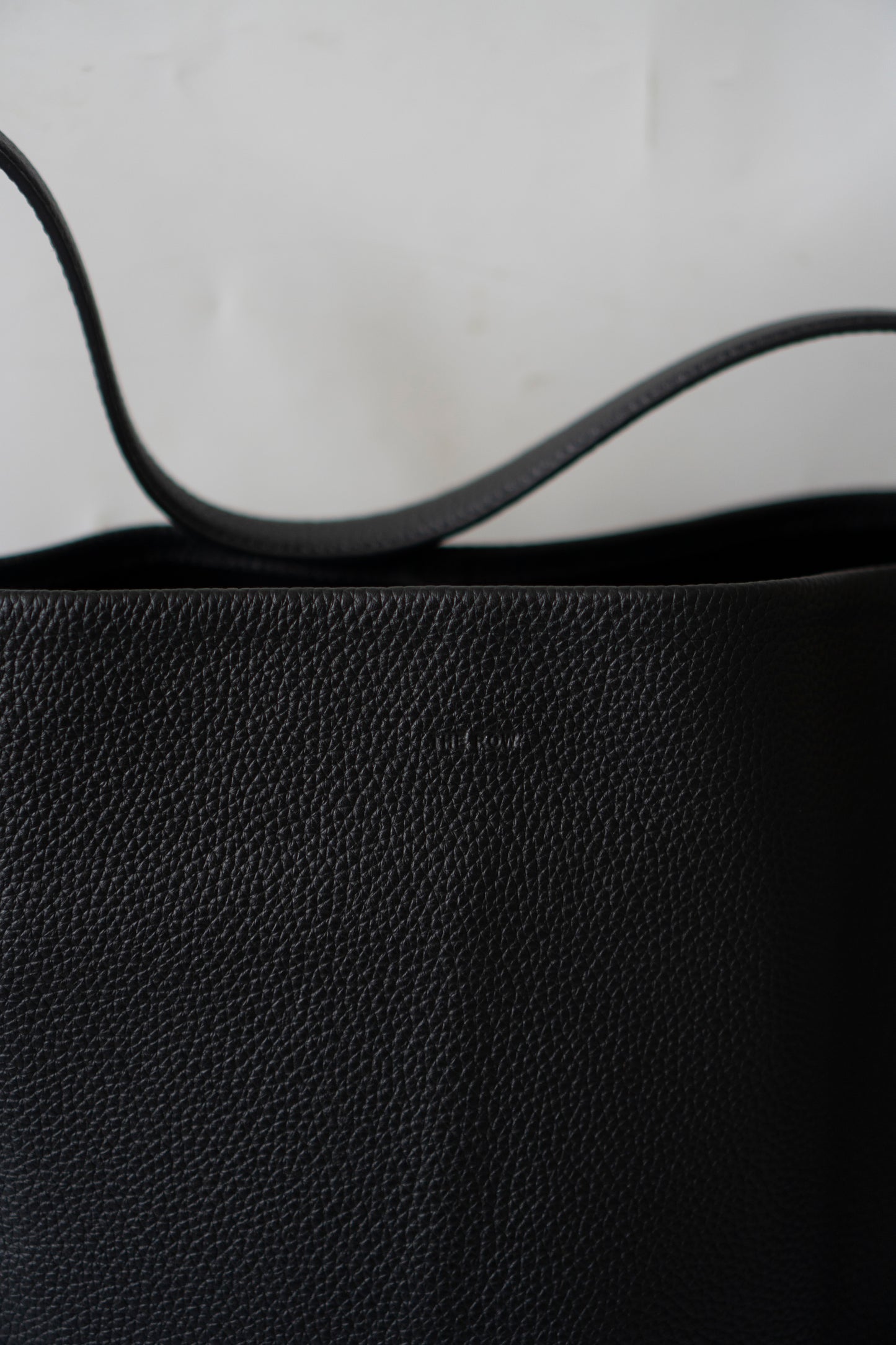 Large Park Tote – Black Grained Leather