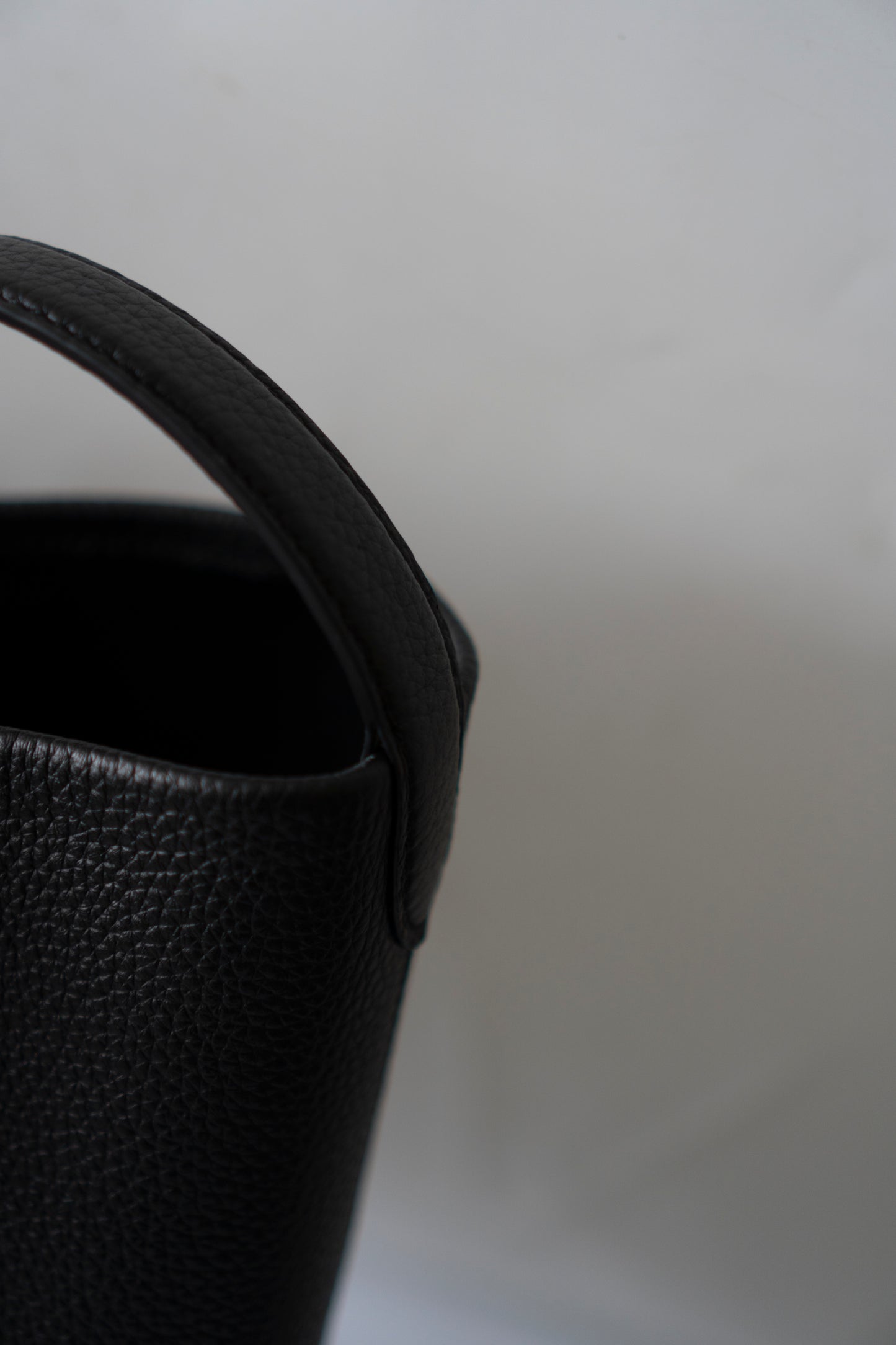 Large Park Tote – Black Grained Leather