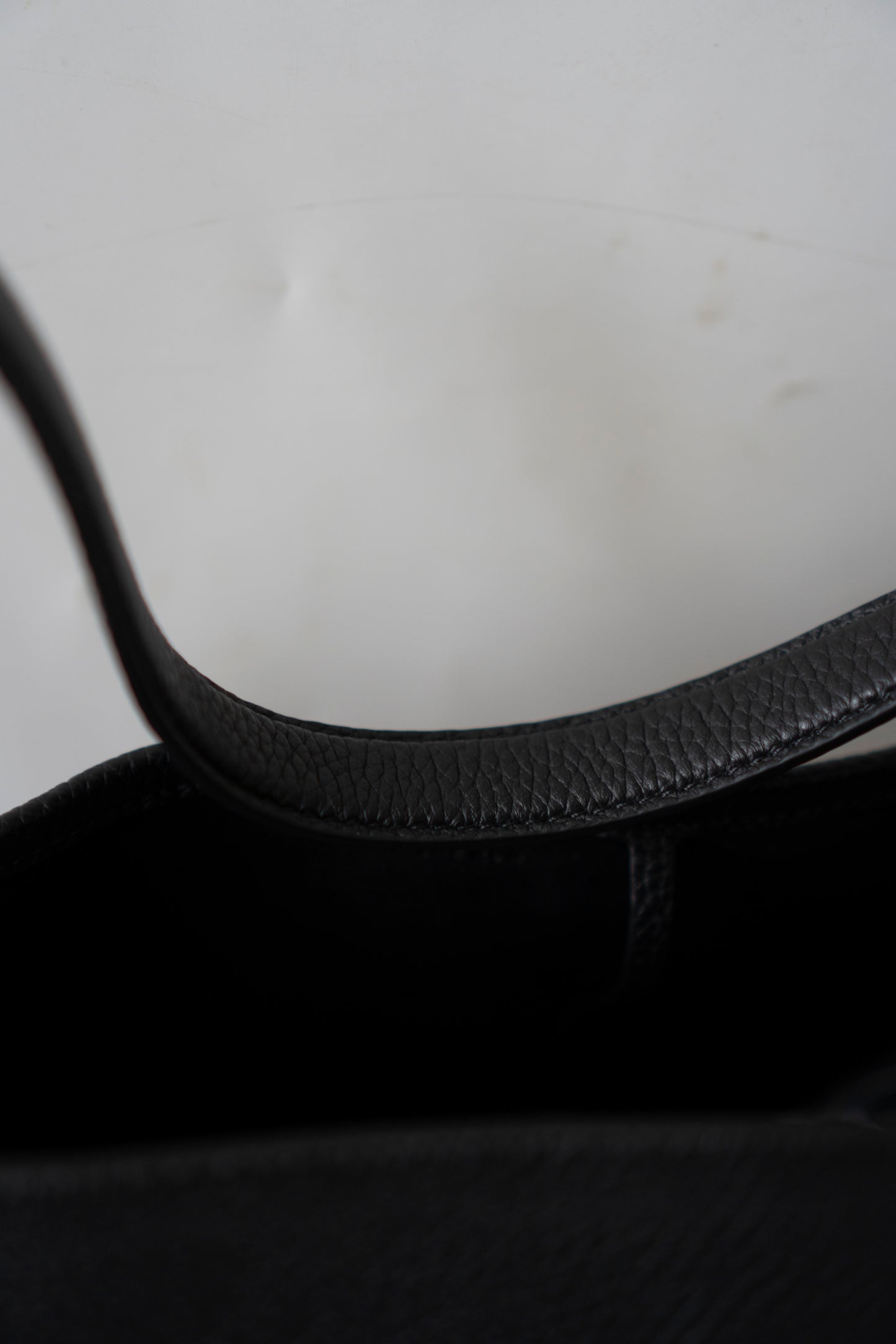 Large Park Tote – Black Grained Leather