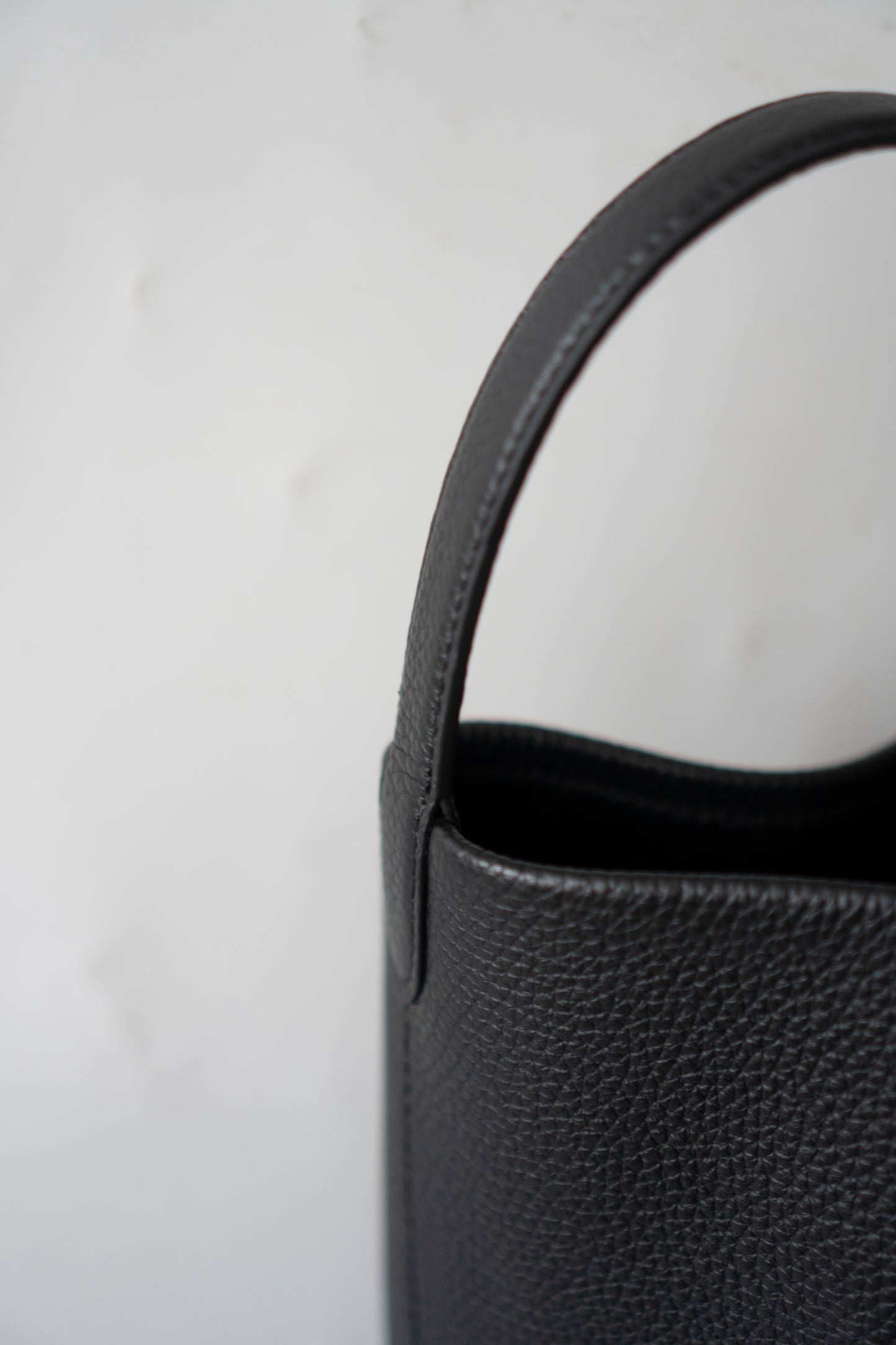 Large Park Tote – Black Grained Leather