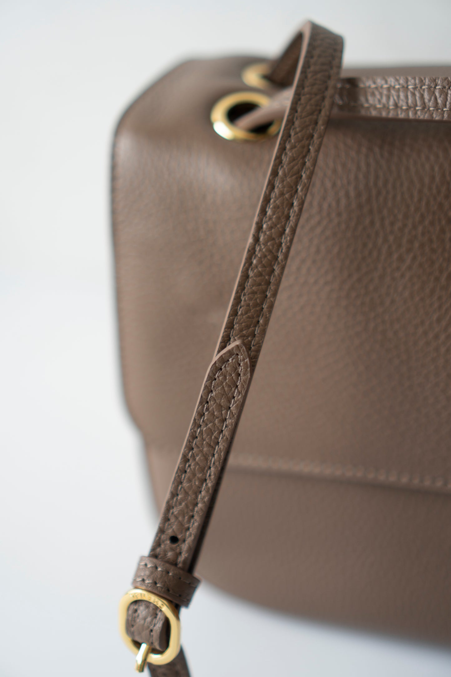 Jumbo 26S Souplissimo Flap Bag – Taupe Light Brown Grained Calfskin with Gold Hardware