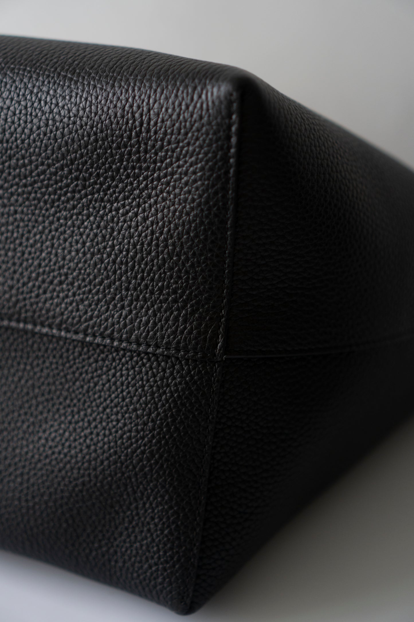 Large Park Tote – Black Grained Leather