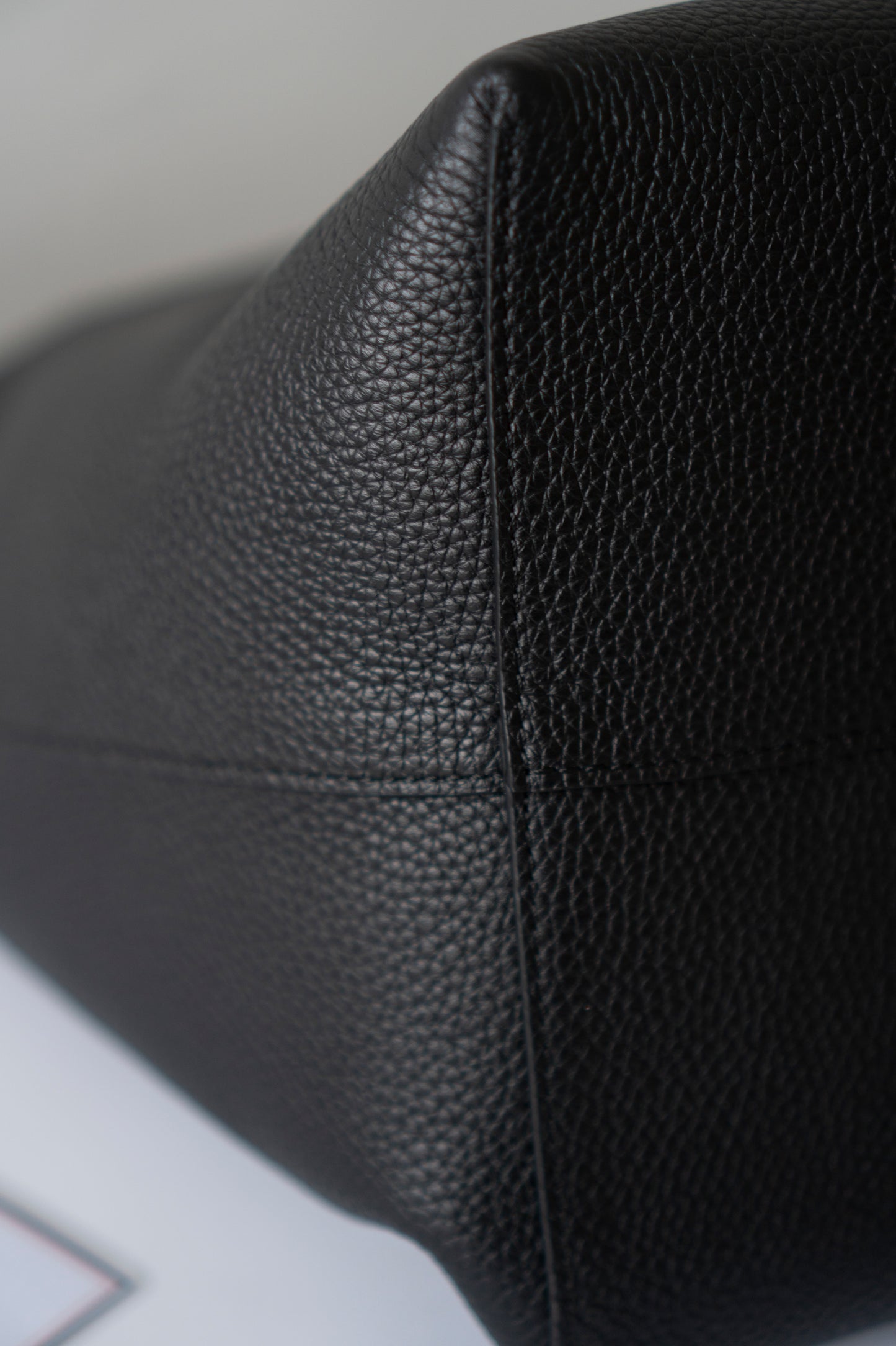 Large Park Tote – Black Grained Leather