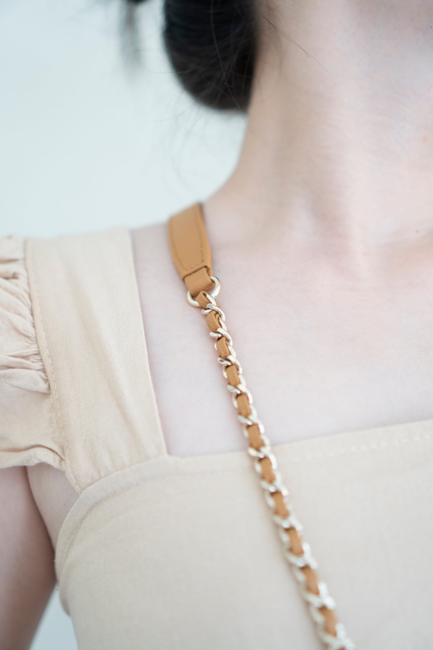Coco Handle Small – Caramel Caviar Leather with Gold Hardware