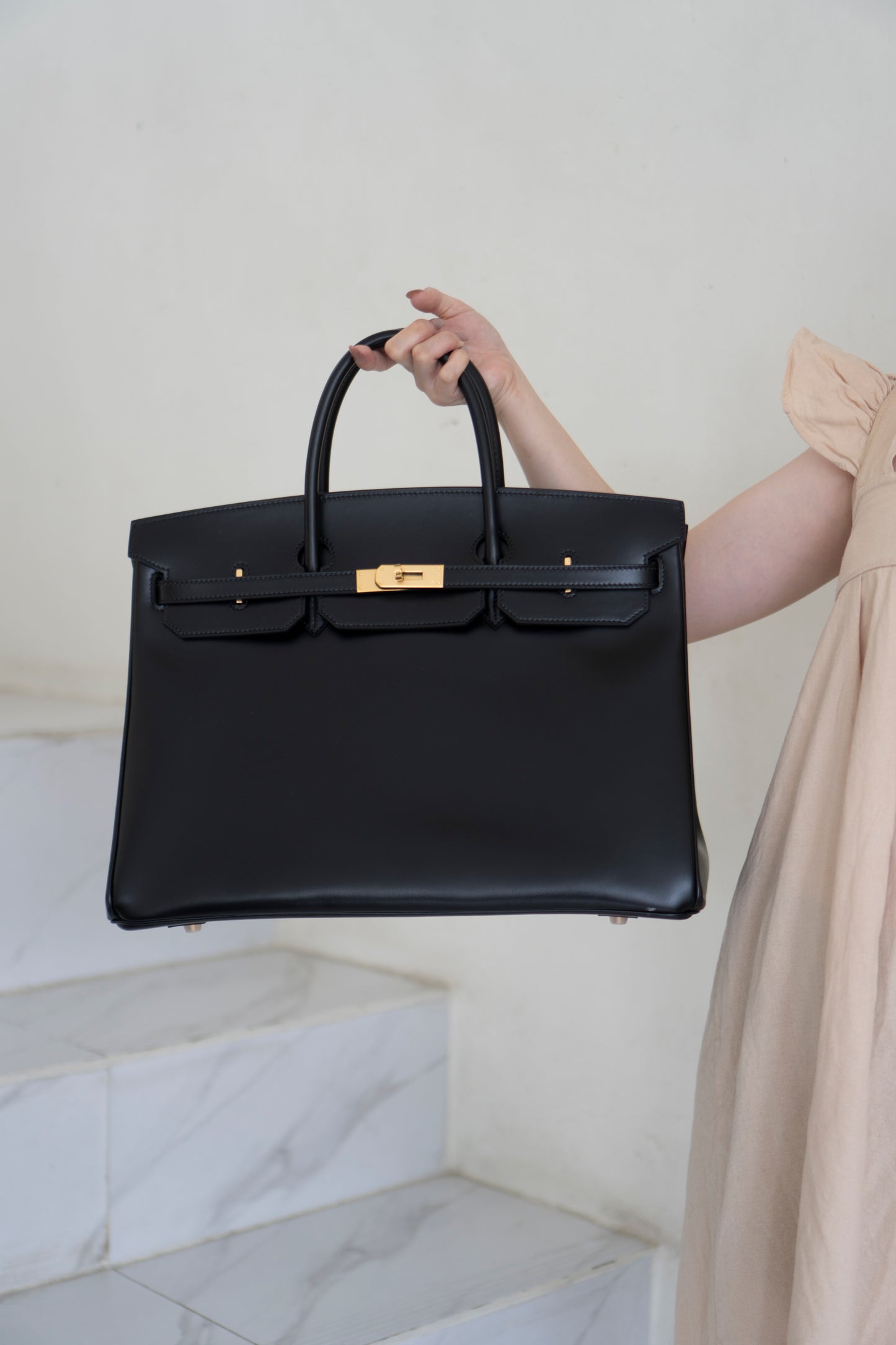 Birkin 40 – Black Box Leather with Gold Hardware