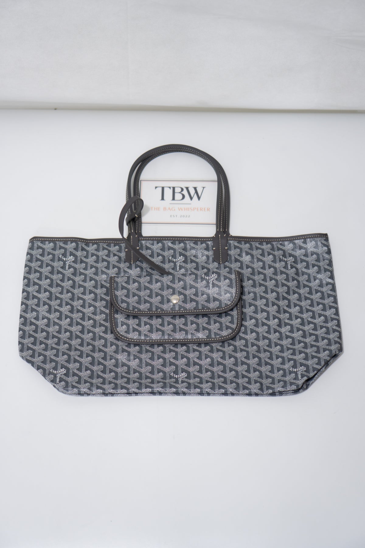 Saint Louis PM – Grey Canvas Tote Bag