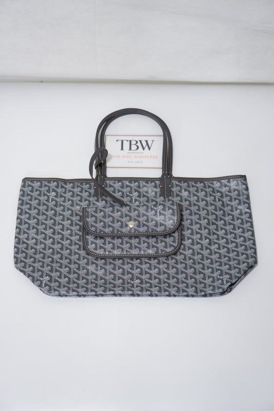 Saint Louis PM – Grey Canvas Tote Bag