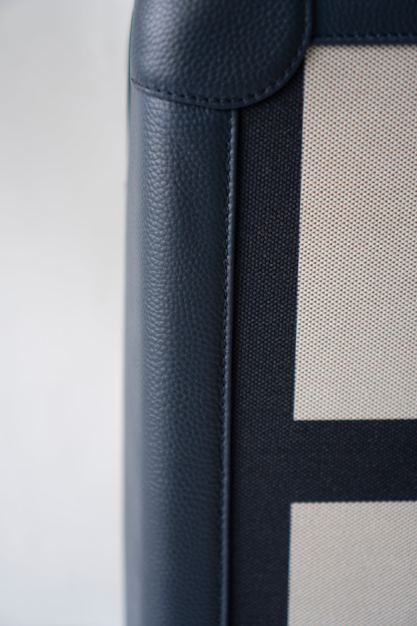 R.M.S Cabin Suitcase – Pacific Canvas with Taurillon Leather