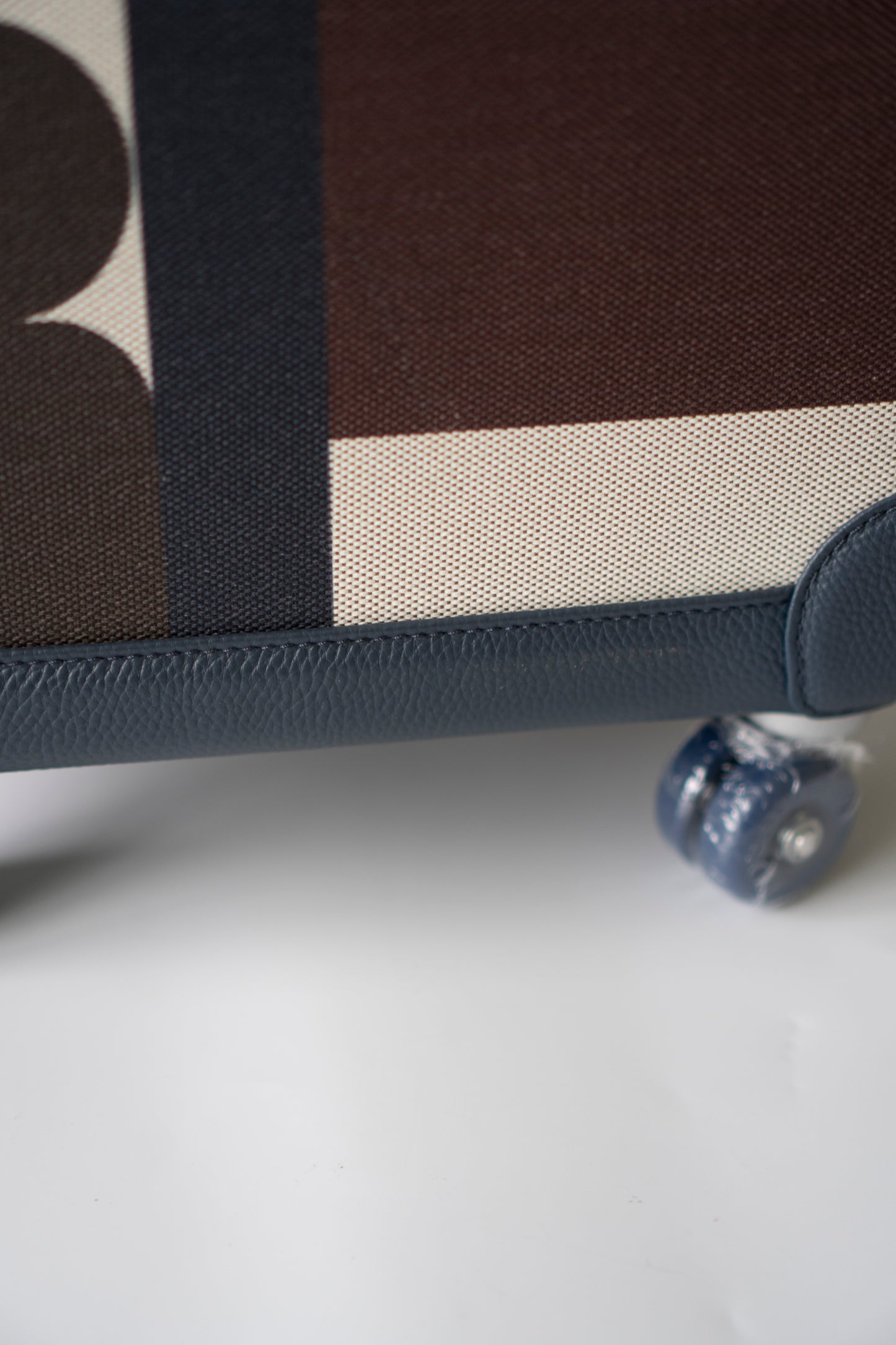 R.M.S Cabin Suitcase – Pacific Canvas with Taurillon Leather