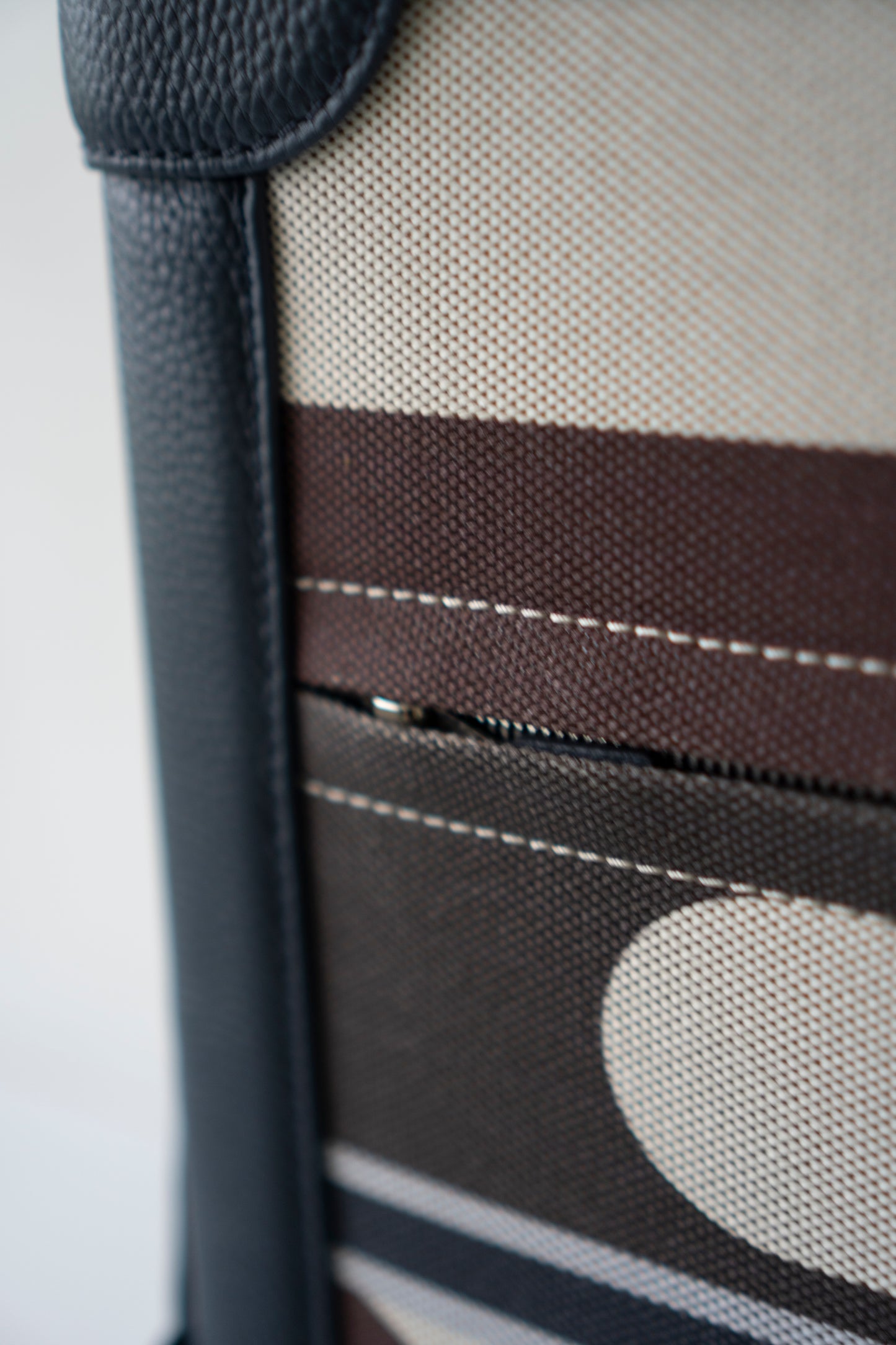 R.M.S Cabin Suitcase – Pacific Canvas with Taurillon Leather