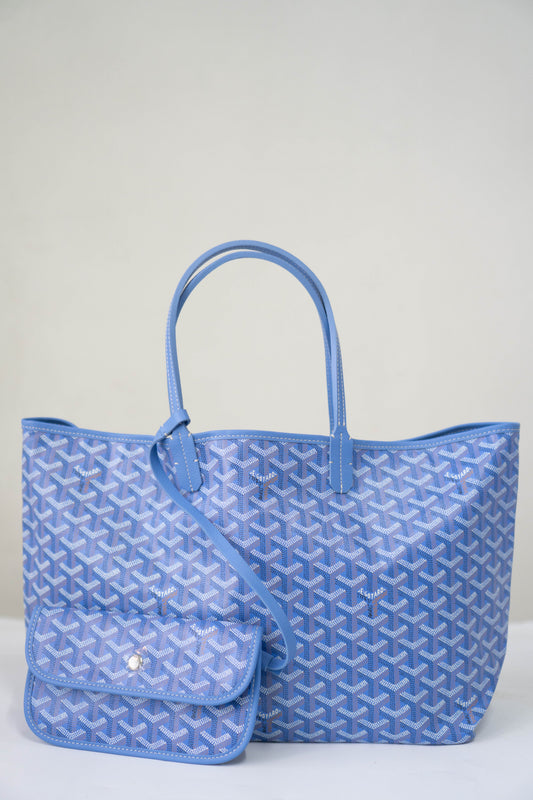 Saint Louis PM tote in Vibrant Sky Blue