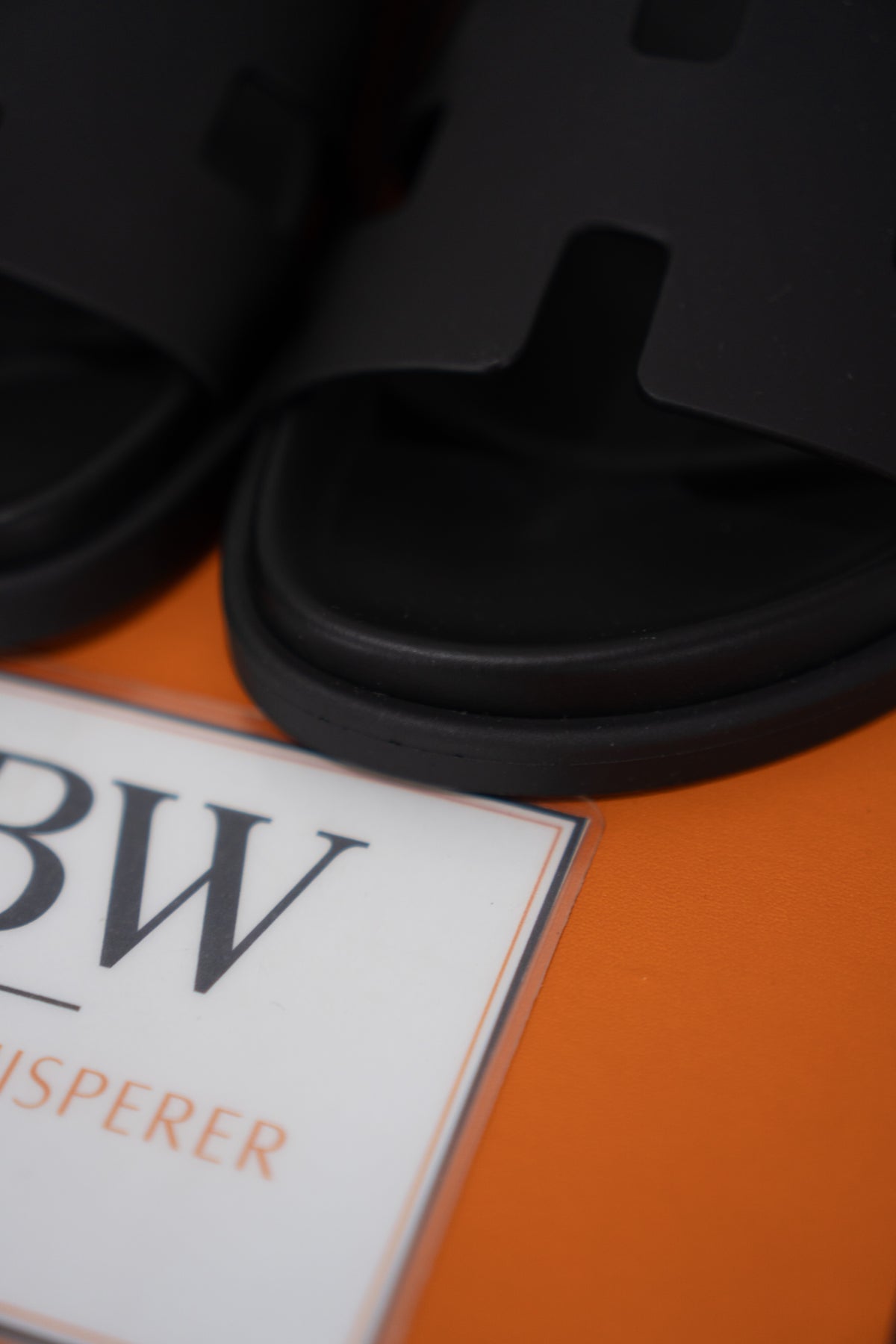 Chypre Sandal – Black Calfskin Leather with Black Molded Sole