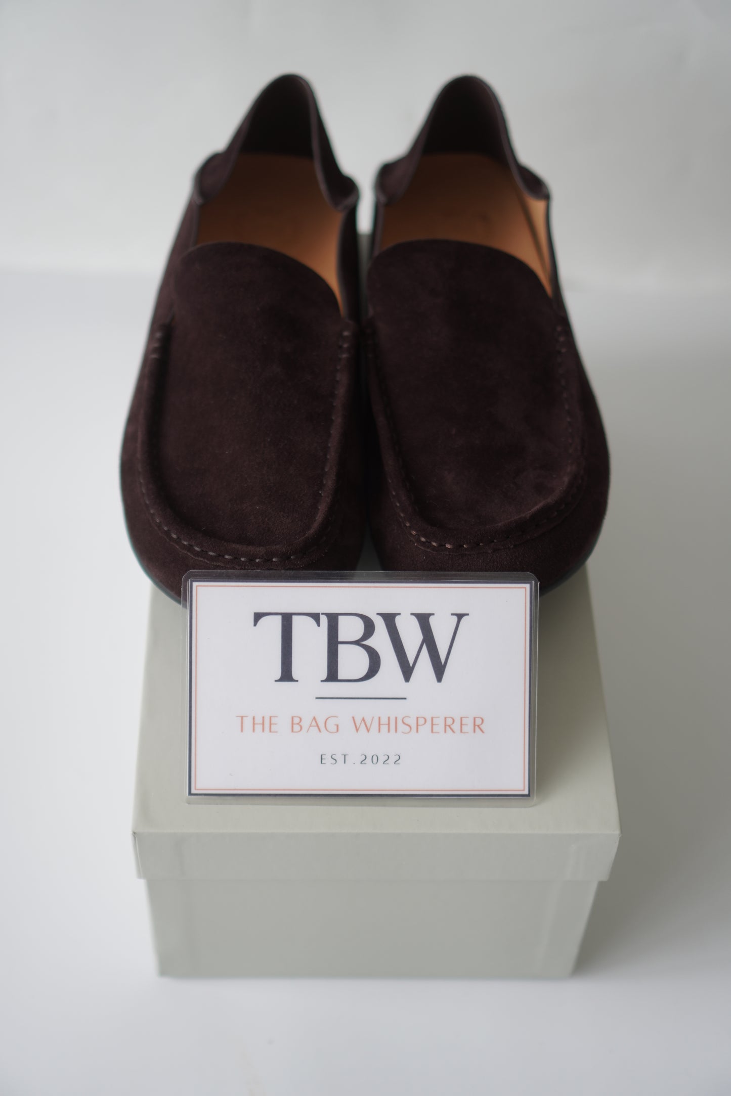 Suede Men's Driving Loafers – Dark Chocolate Brown