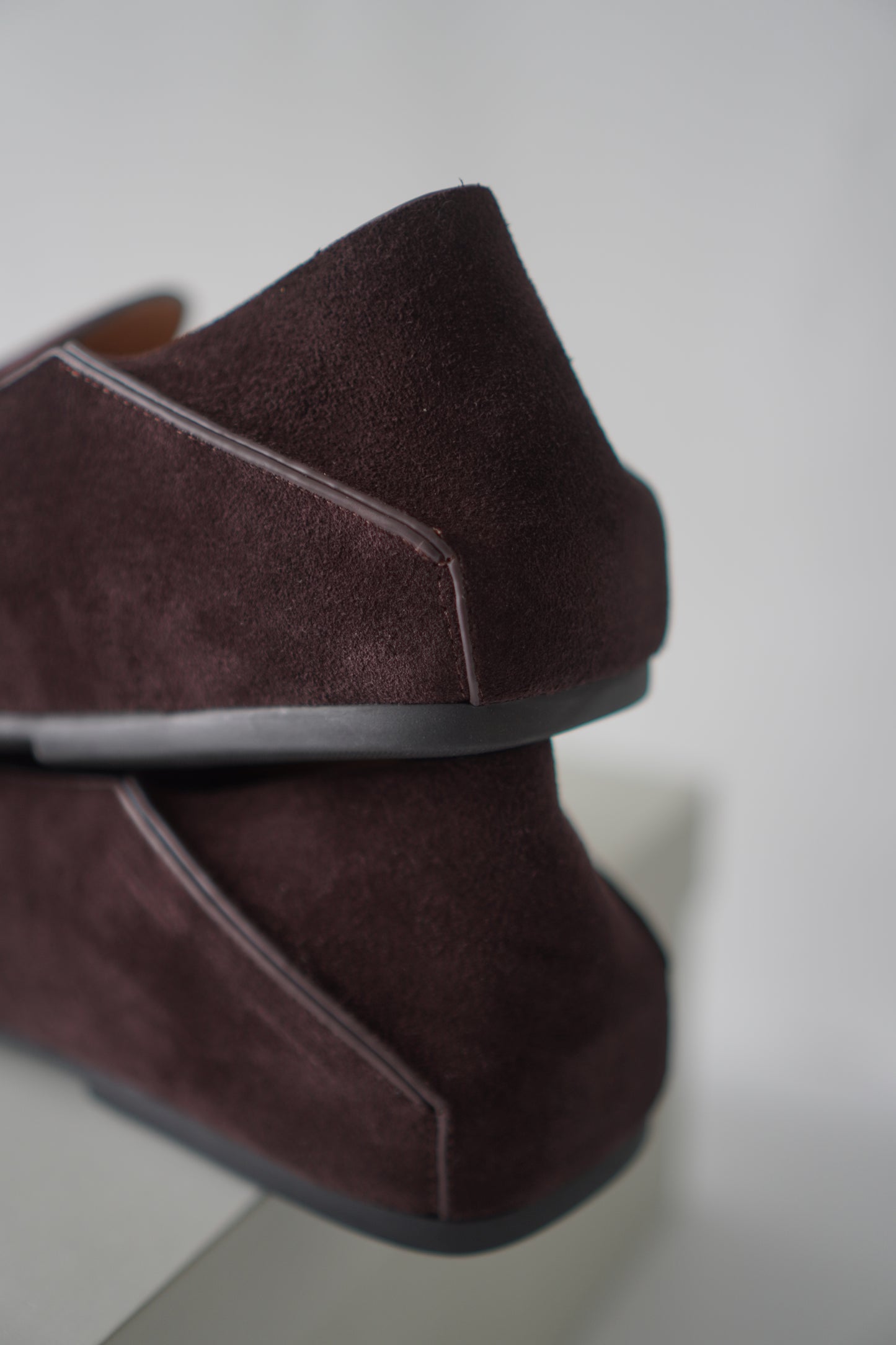 Suede Men's Driving Loafers – Dark Chocolate Brown