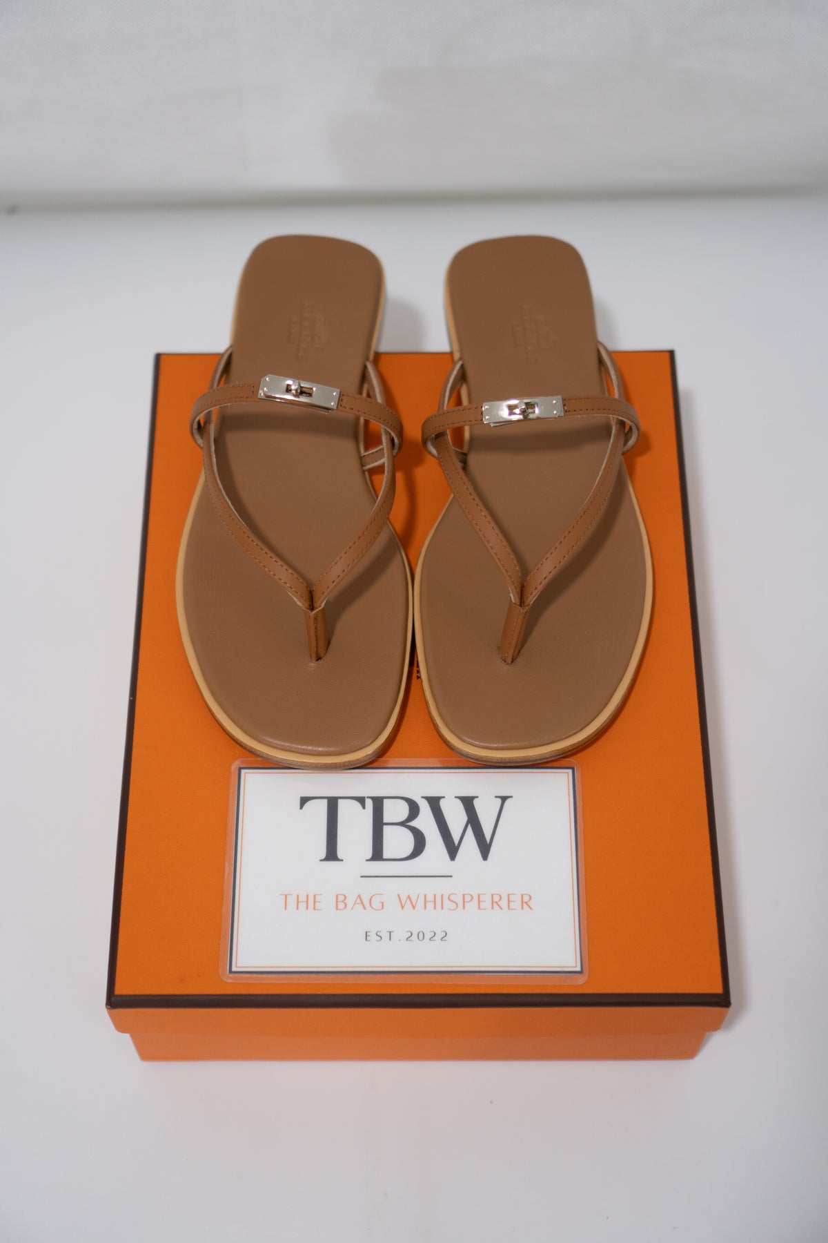 Miss Sandal – Gold Veau Calfskin Leather