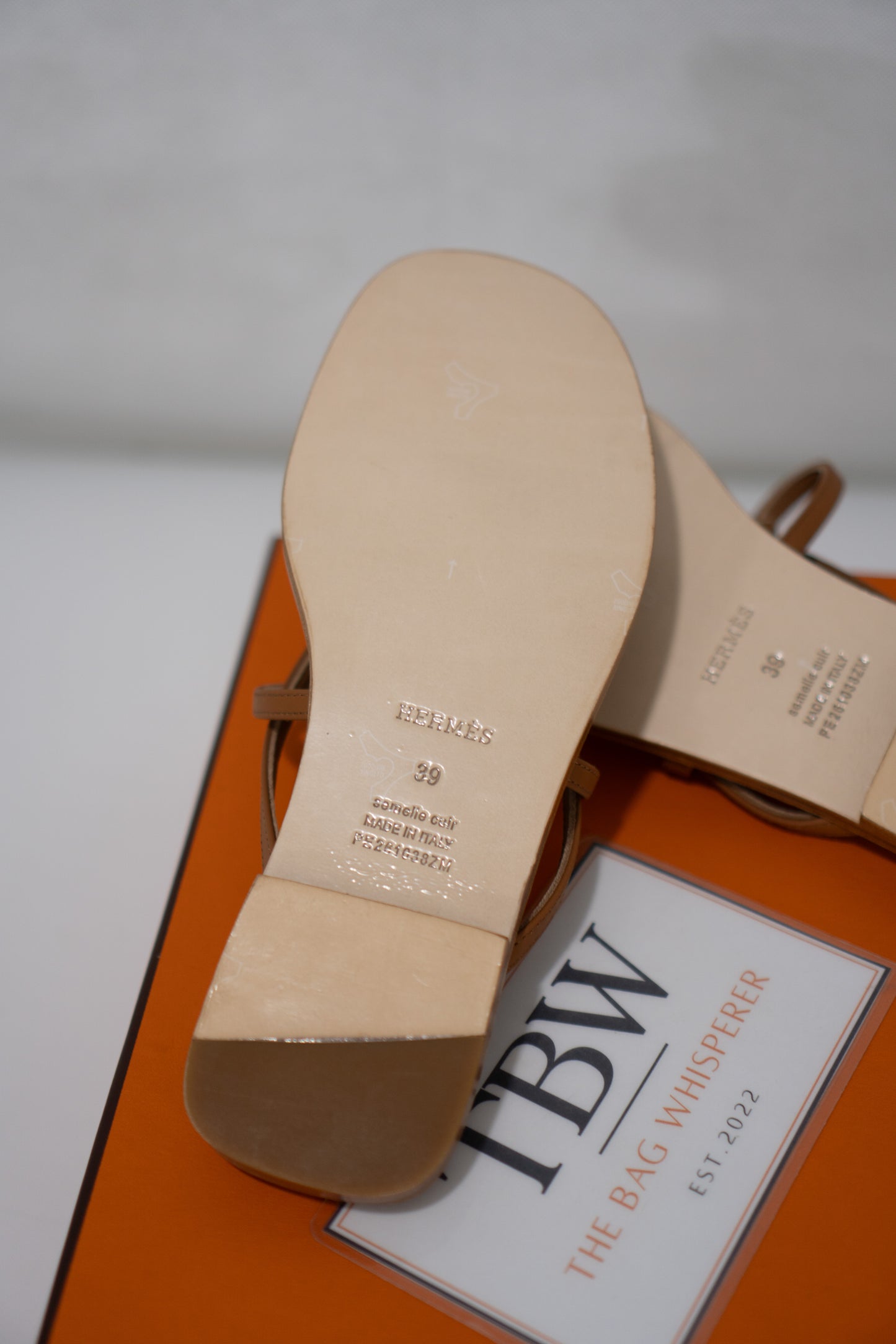 Miss Sandal – Gold Veau Calfskin Leather