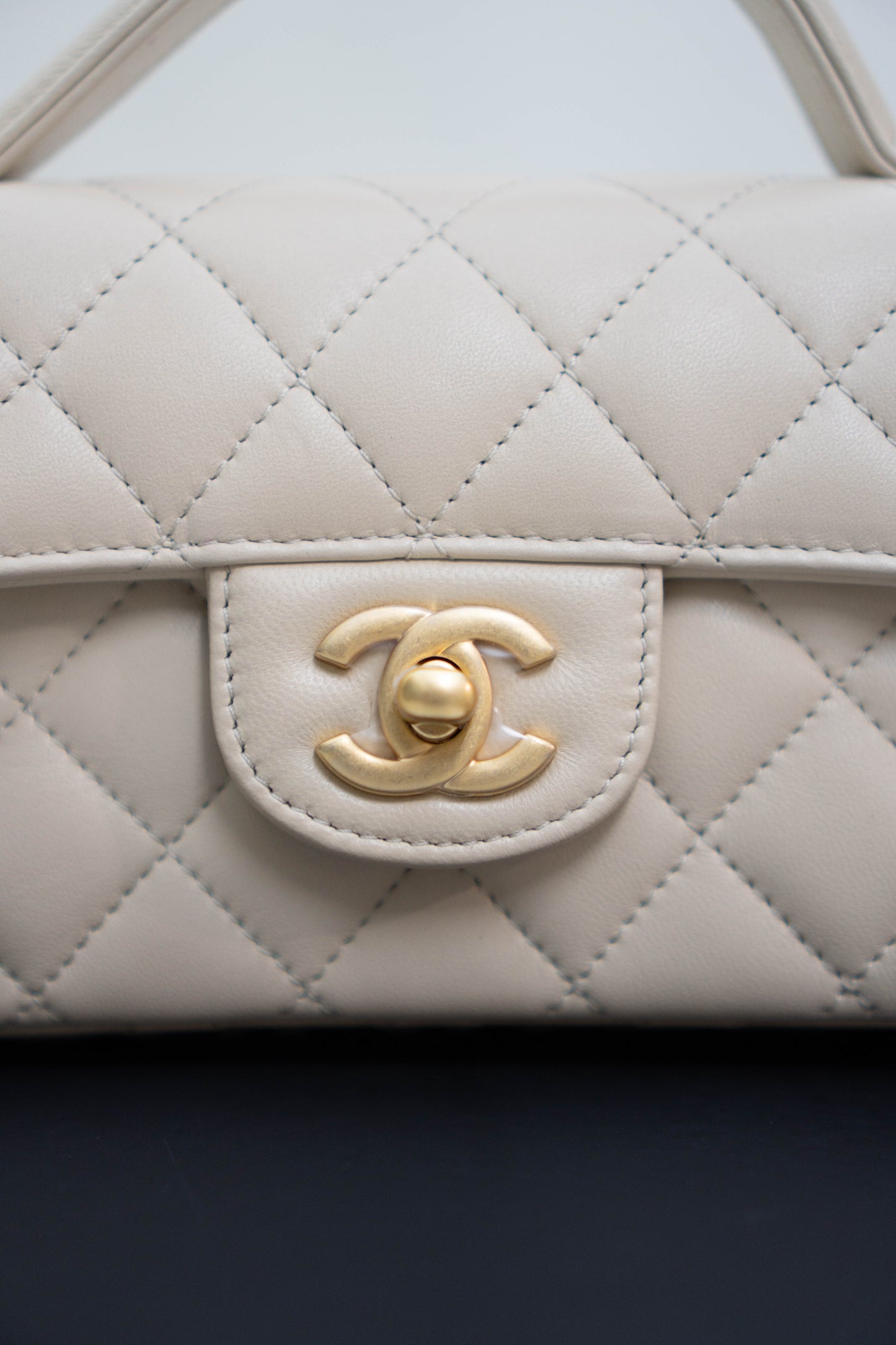Mini Flap Bag with Top Handle