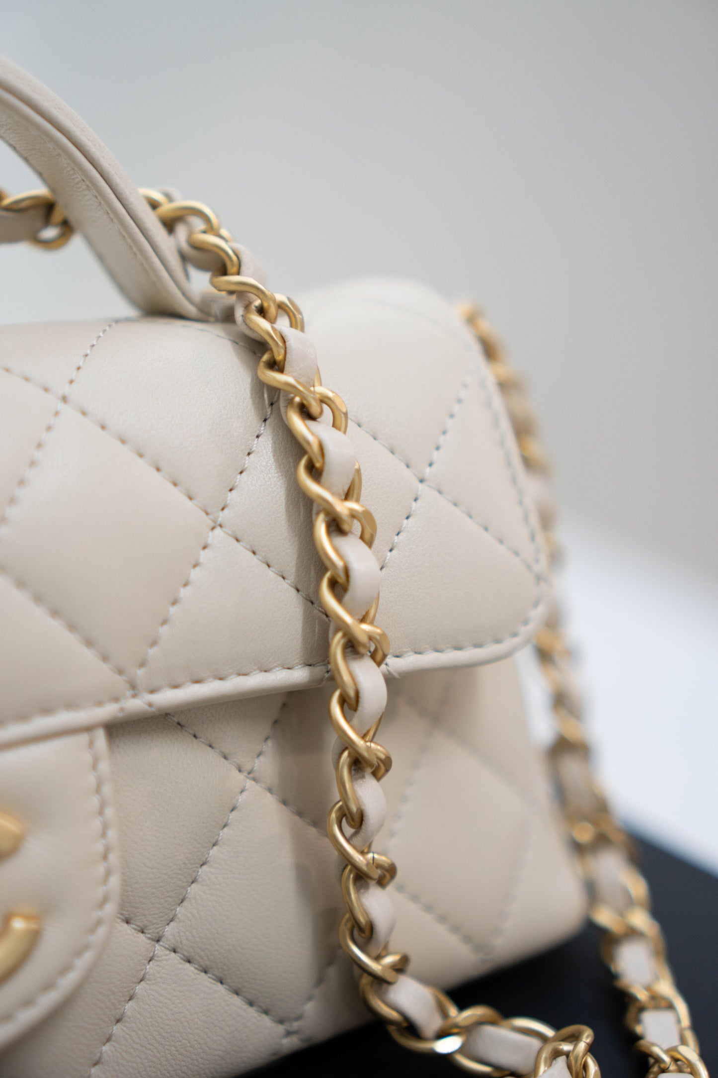 Mini Flap Bag with Top Handle