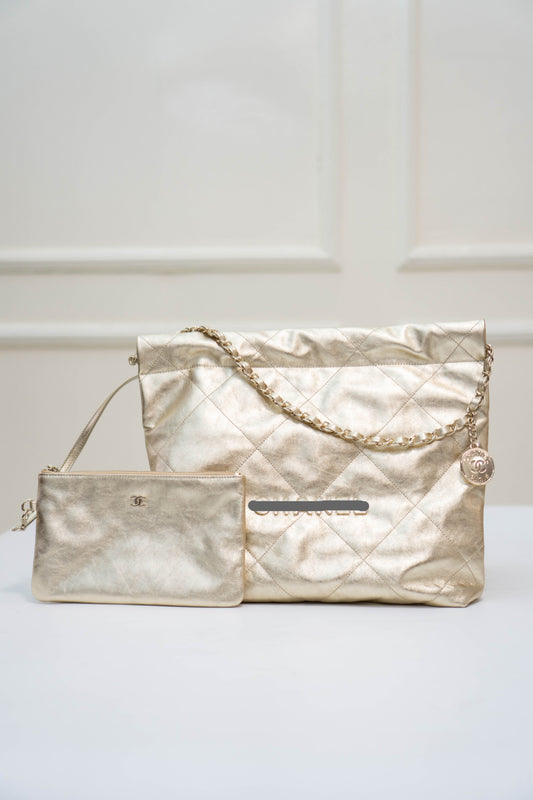 C22 Hobo Style (Small) metallic gold