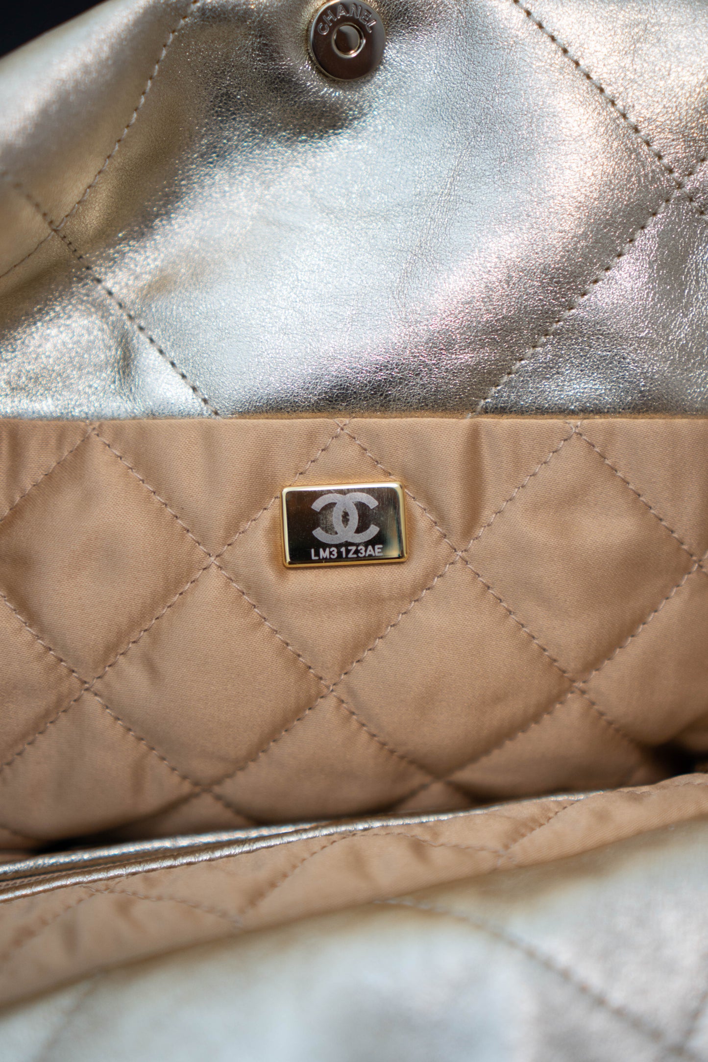C22 Hobo Style (Small) metallic gold