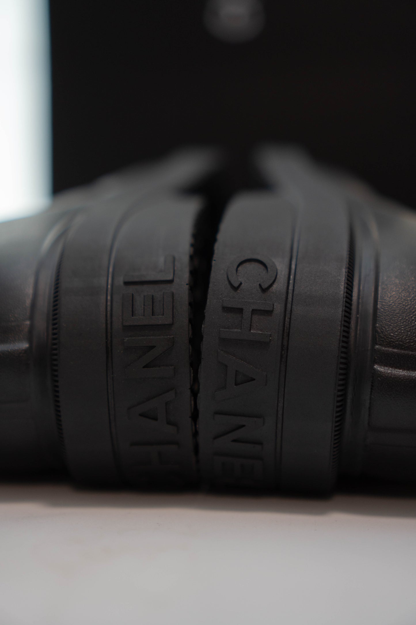 Rain Boots in Black Rubber