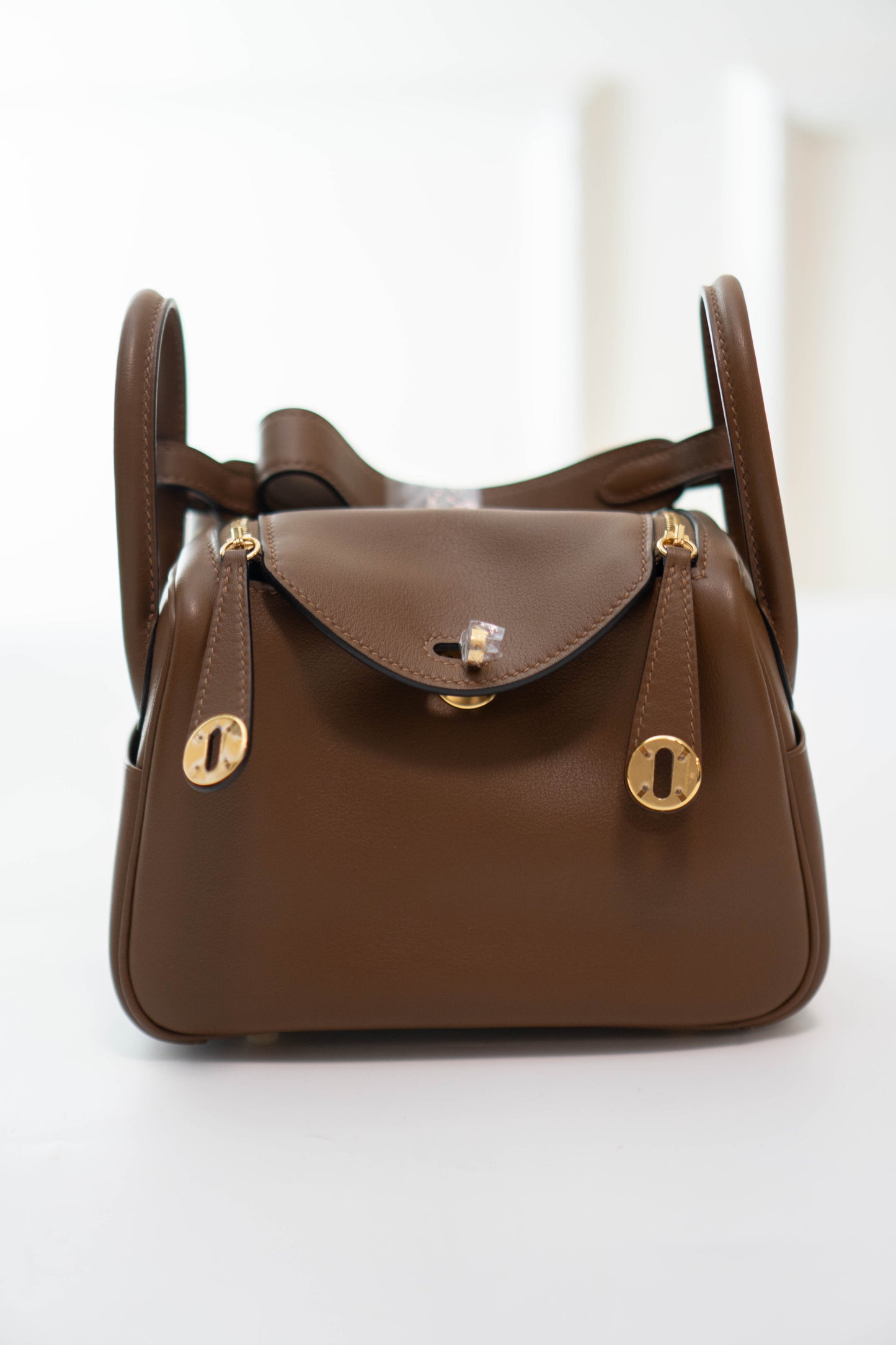 Mini Lind in Alezan Swift leather