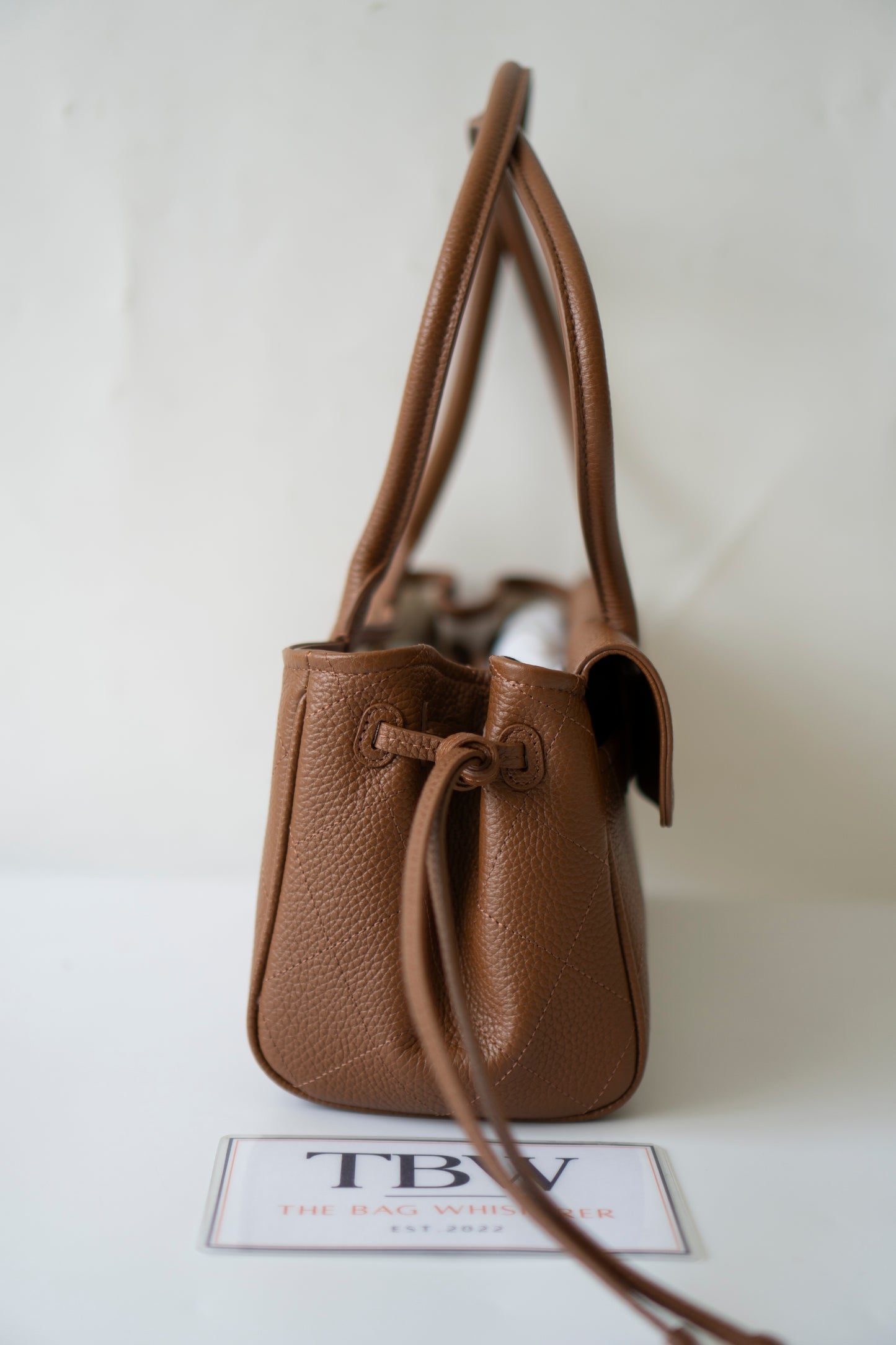 26S Urban Essential East West Shopping Flap – Camel Caviar