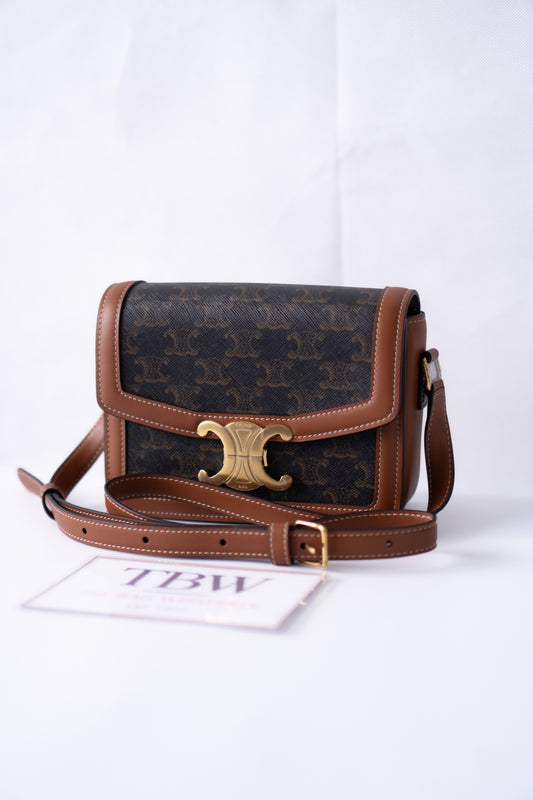 Triomphe Teen Bag – Triomphe Monogram Canvas & Leather