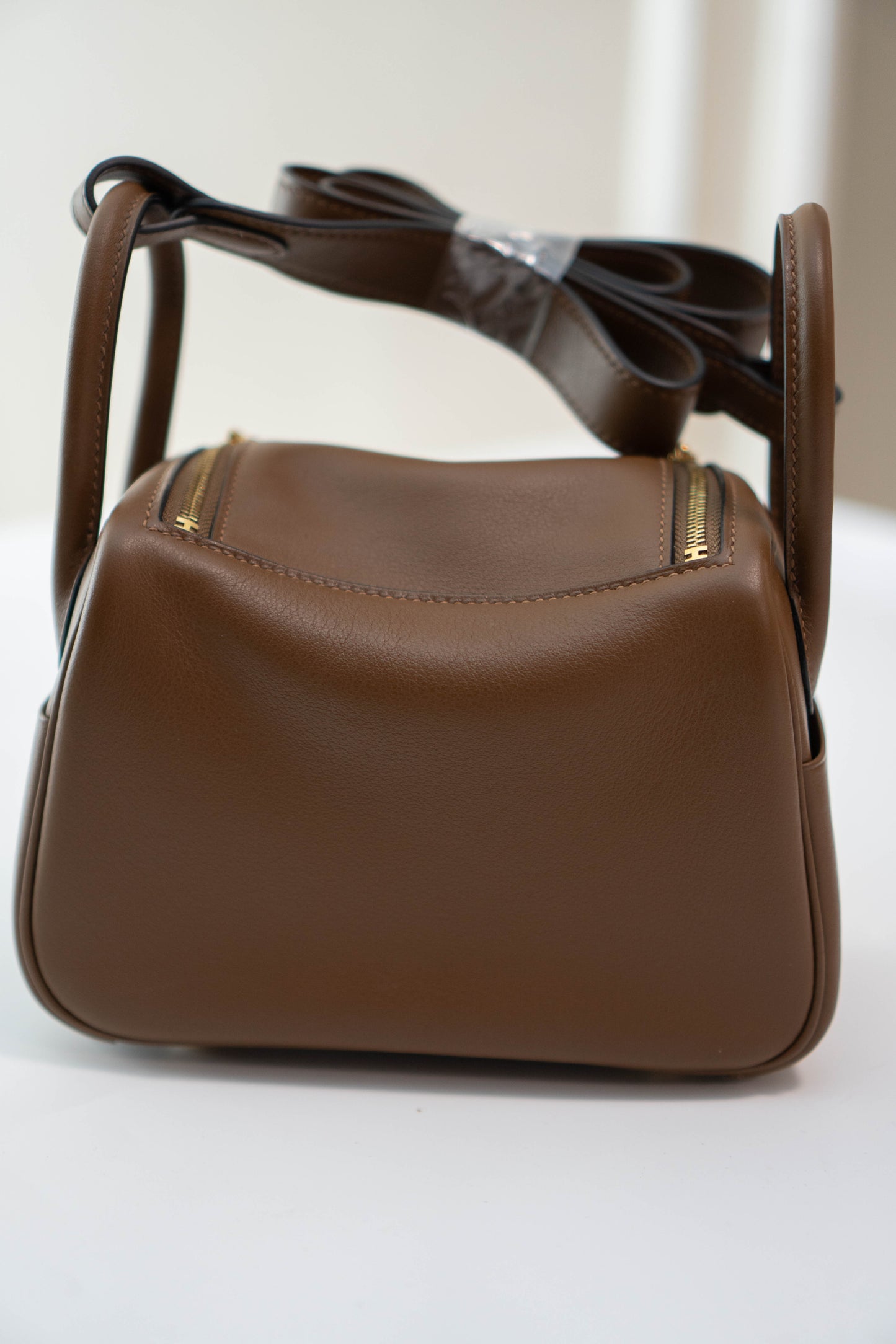 Mini Lind in Alezan Swift leather