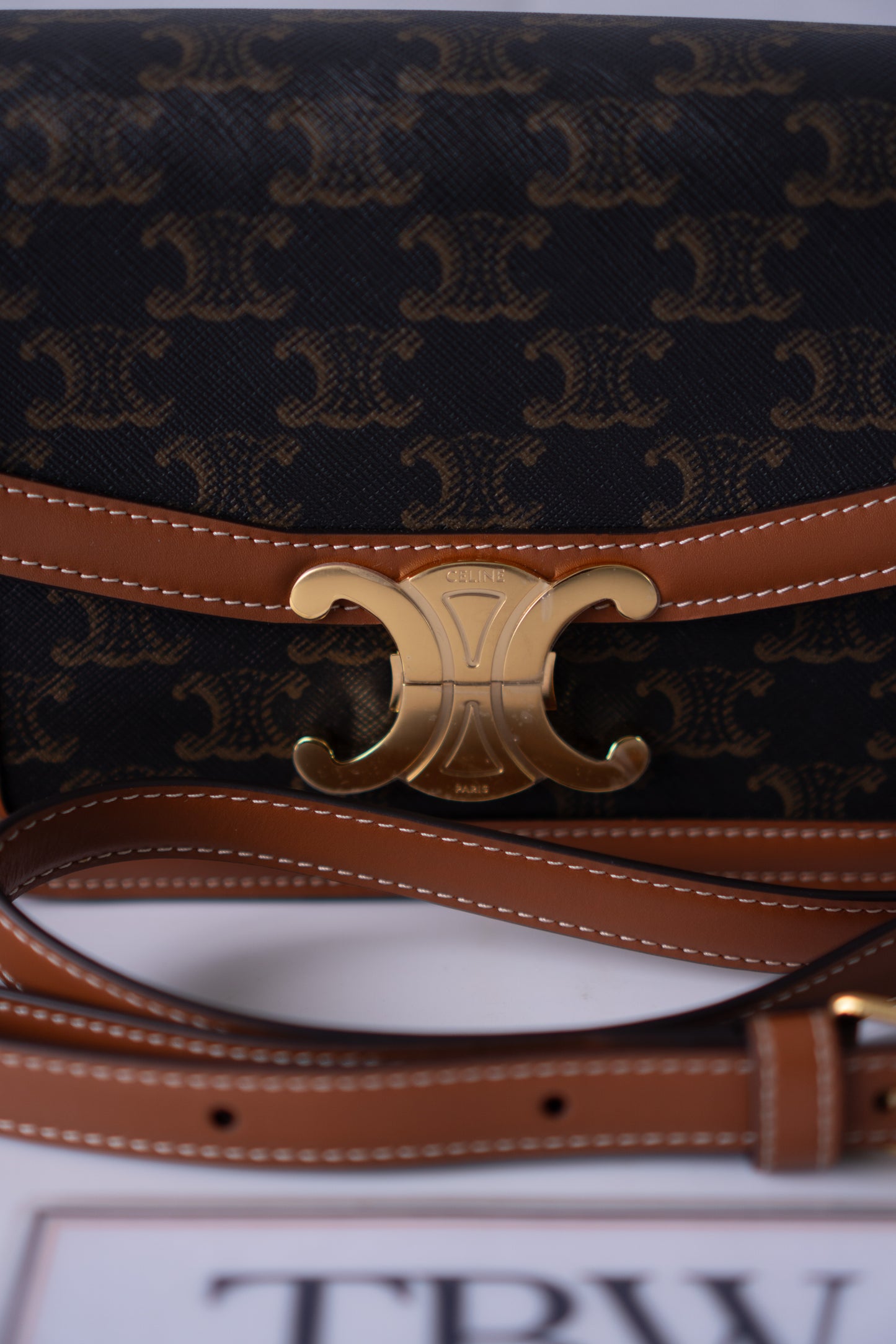 Triomphe Teen Bag – Triomphe Monogram Canvas & Leather
