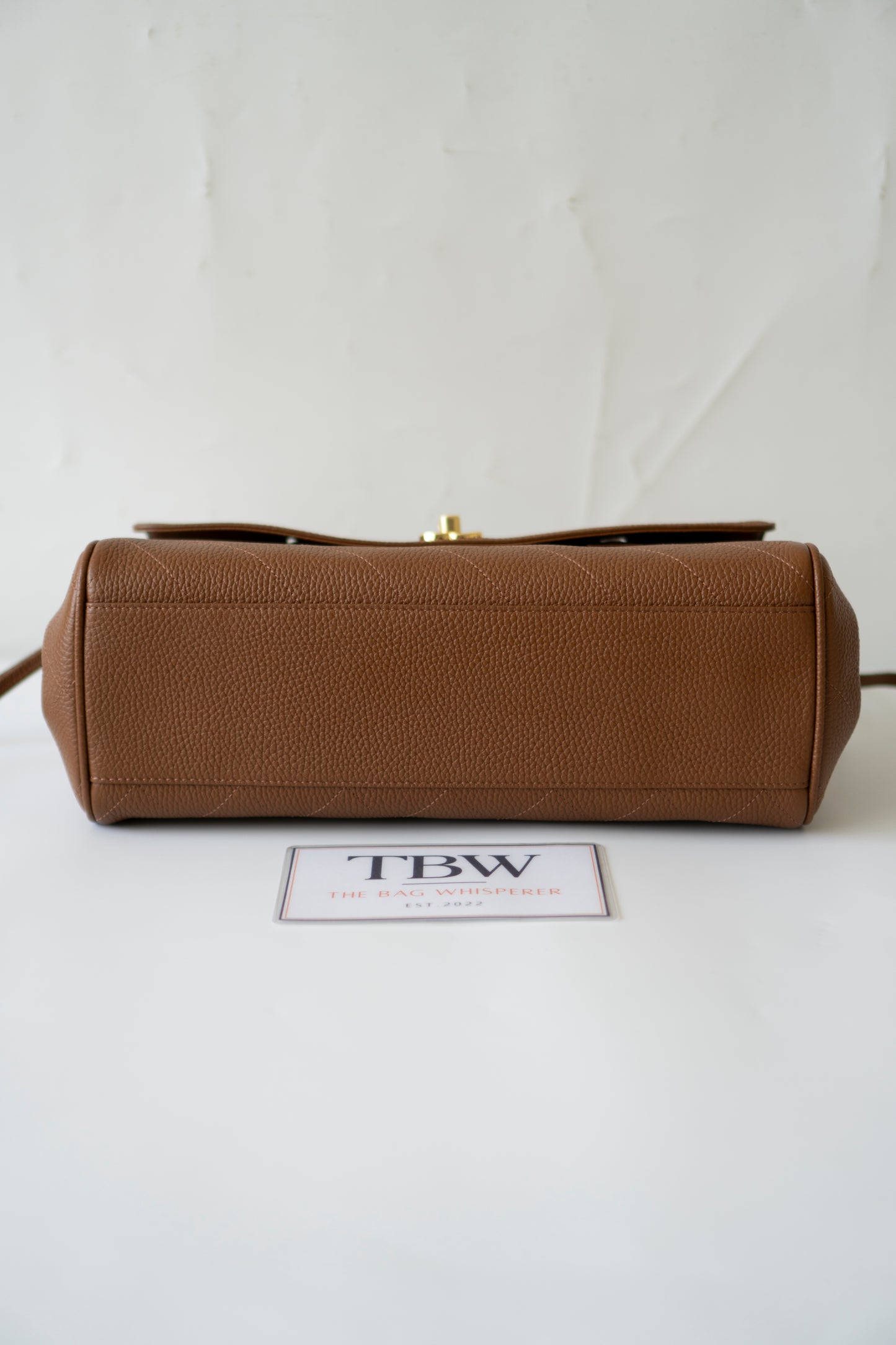 26S Urban Essential East West Shopping Flap – Camel Caviar