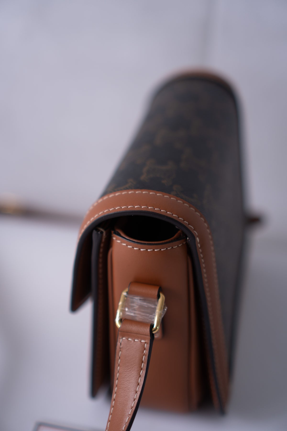 Triomphe Teen Bag – Triomphe Monogram Canvas & Leather
