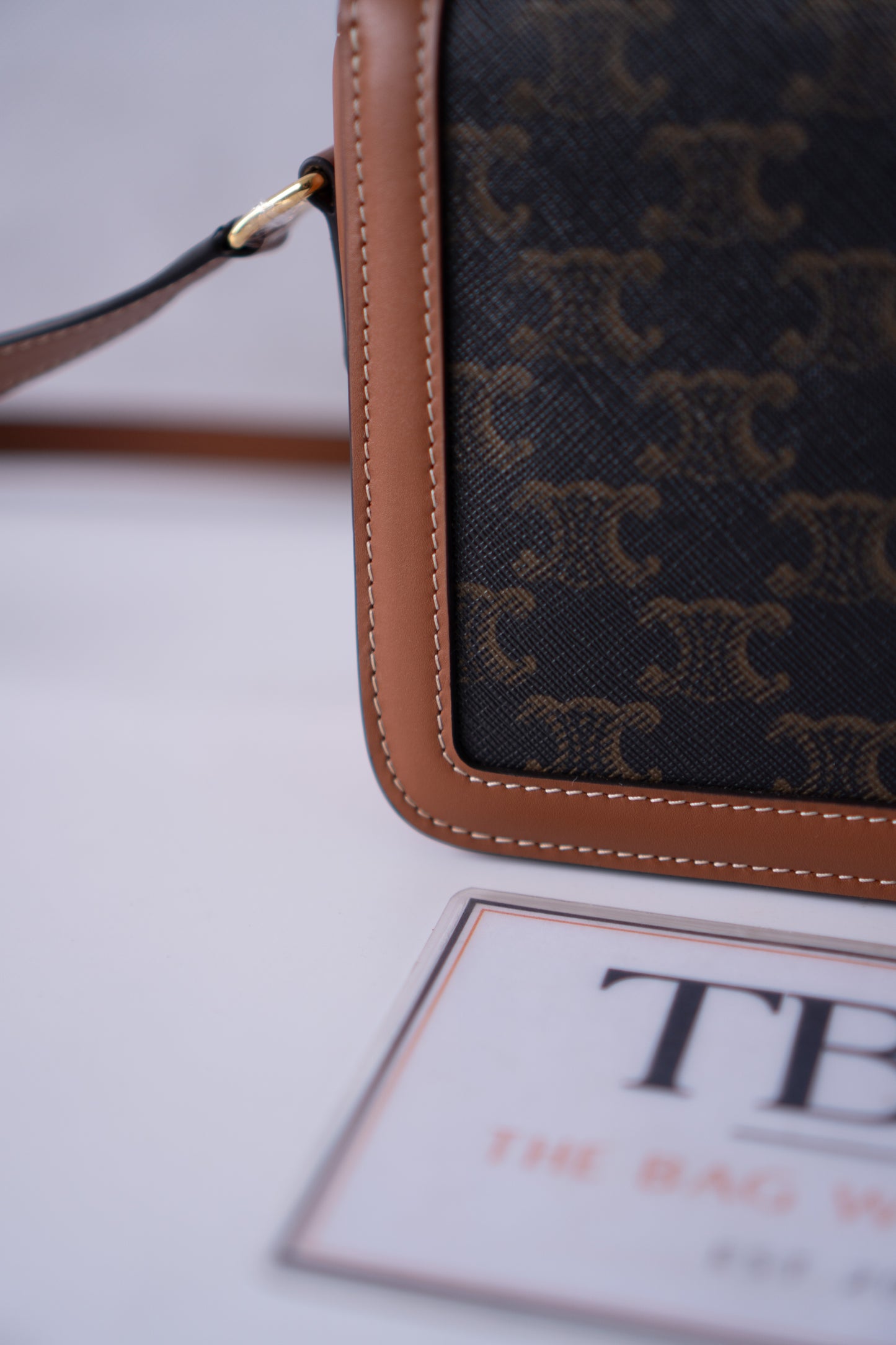 Triomphe Teen Bag – Triomphe Monogram Canvas & Leather