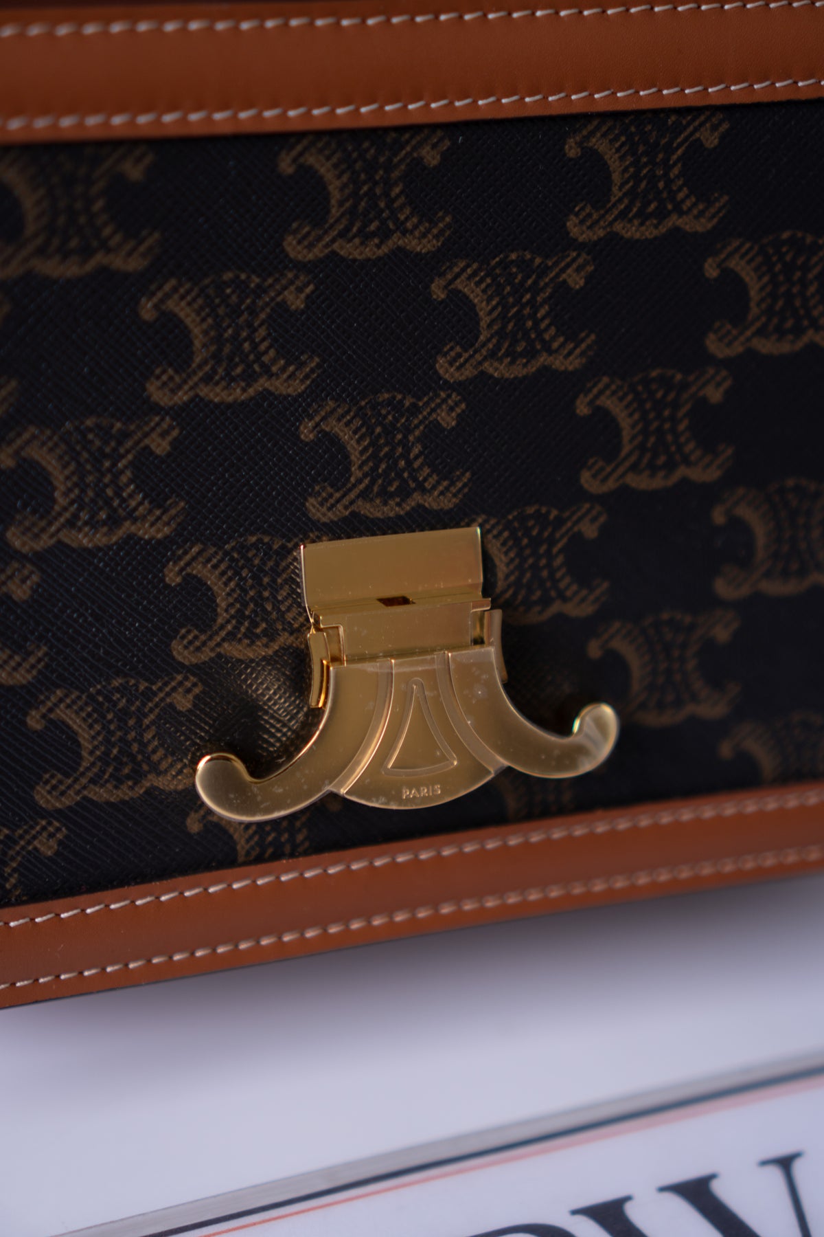 Triomphe Teen Bag – Triomphe Monogram Canvas & Leather