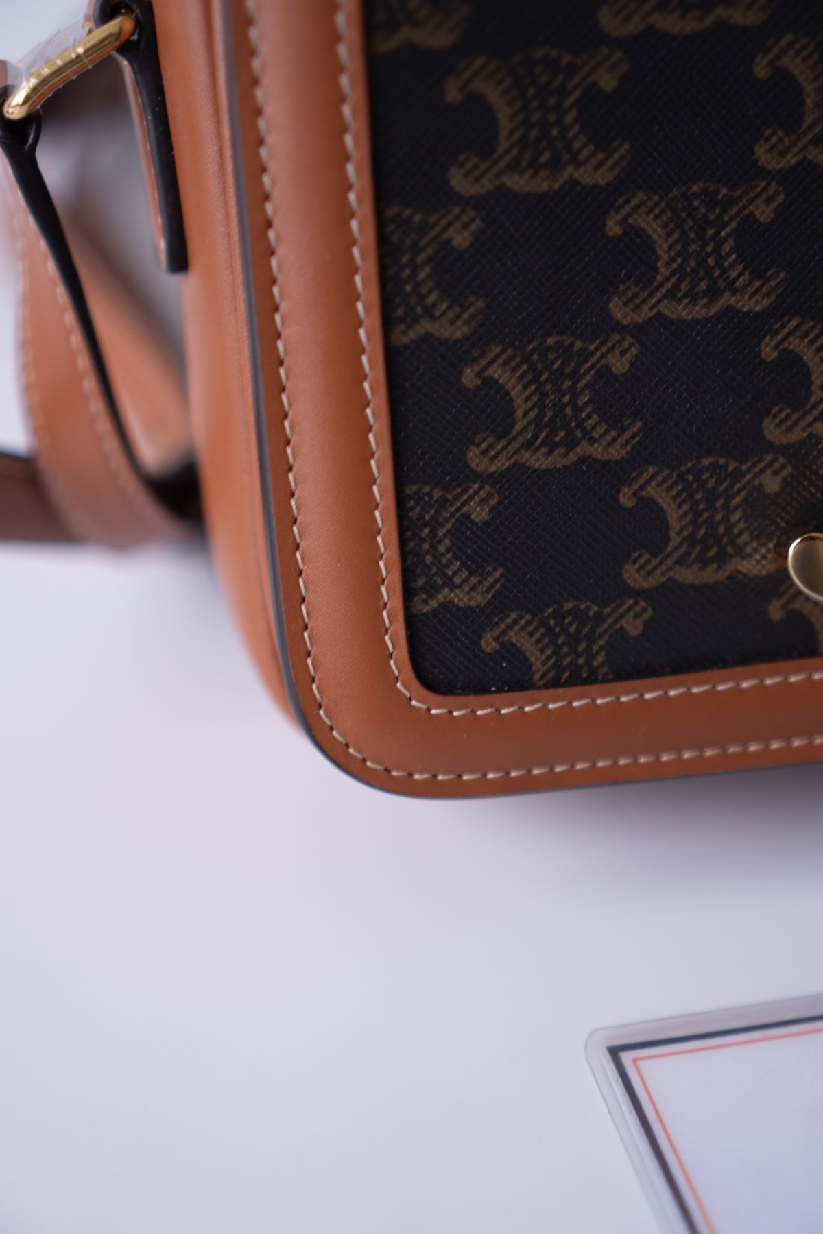 Triomphe Teen Bag – Triomphe Monogram Canvas & Leather