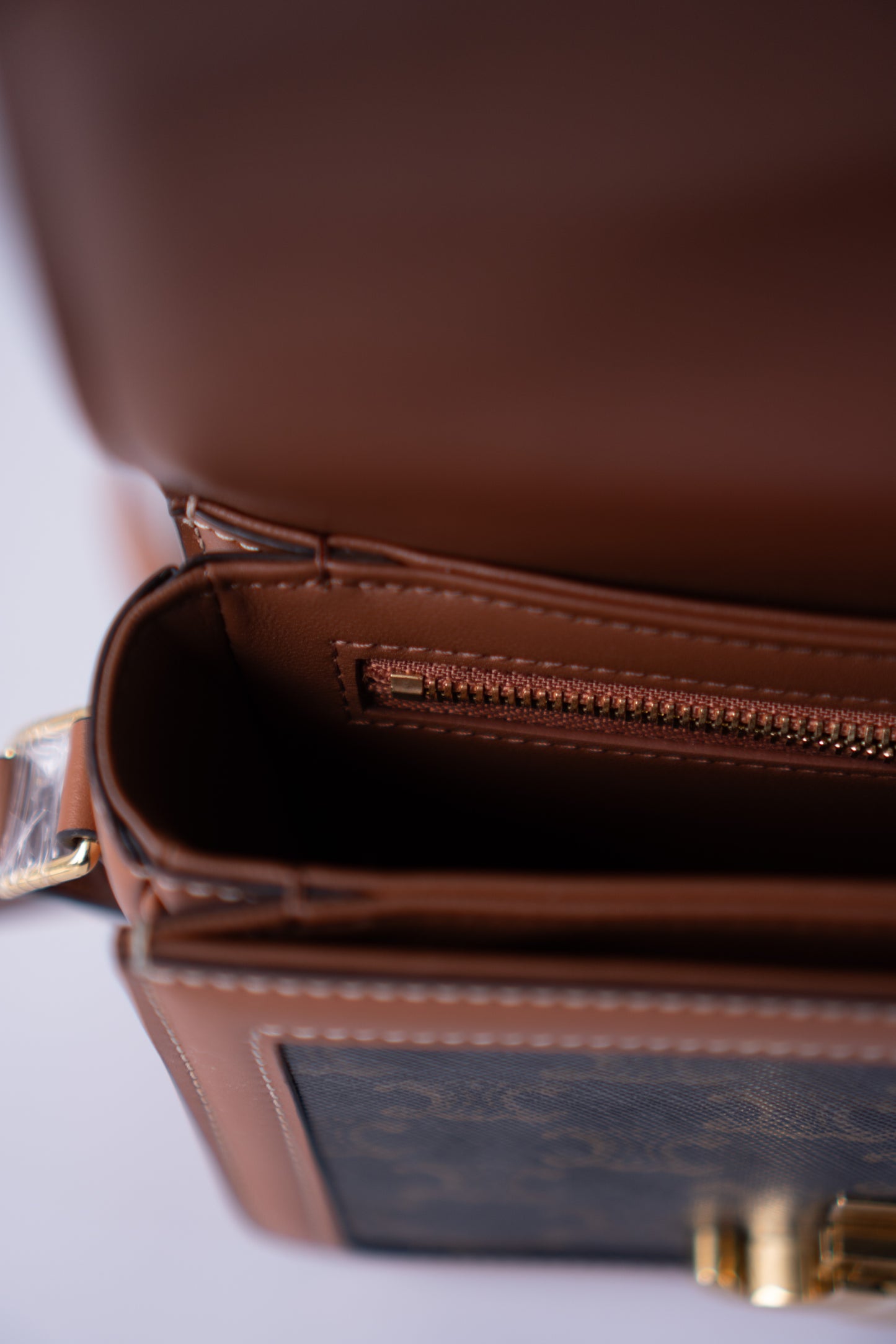 Triomphe Teen Bag – Triomphe Monogram Canvas & Leather