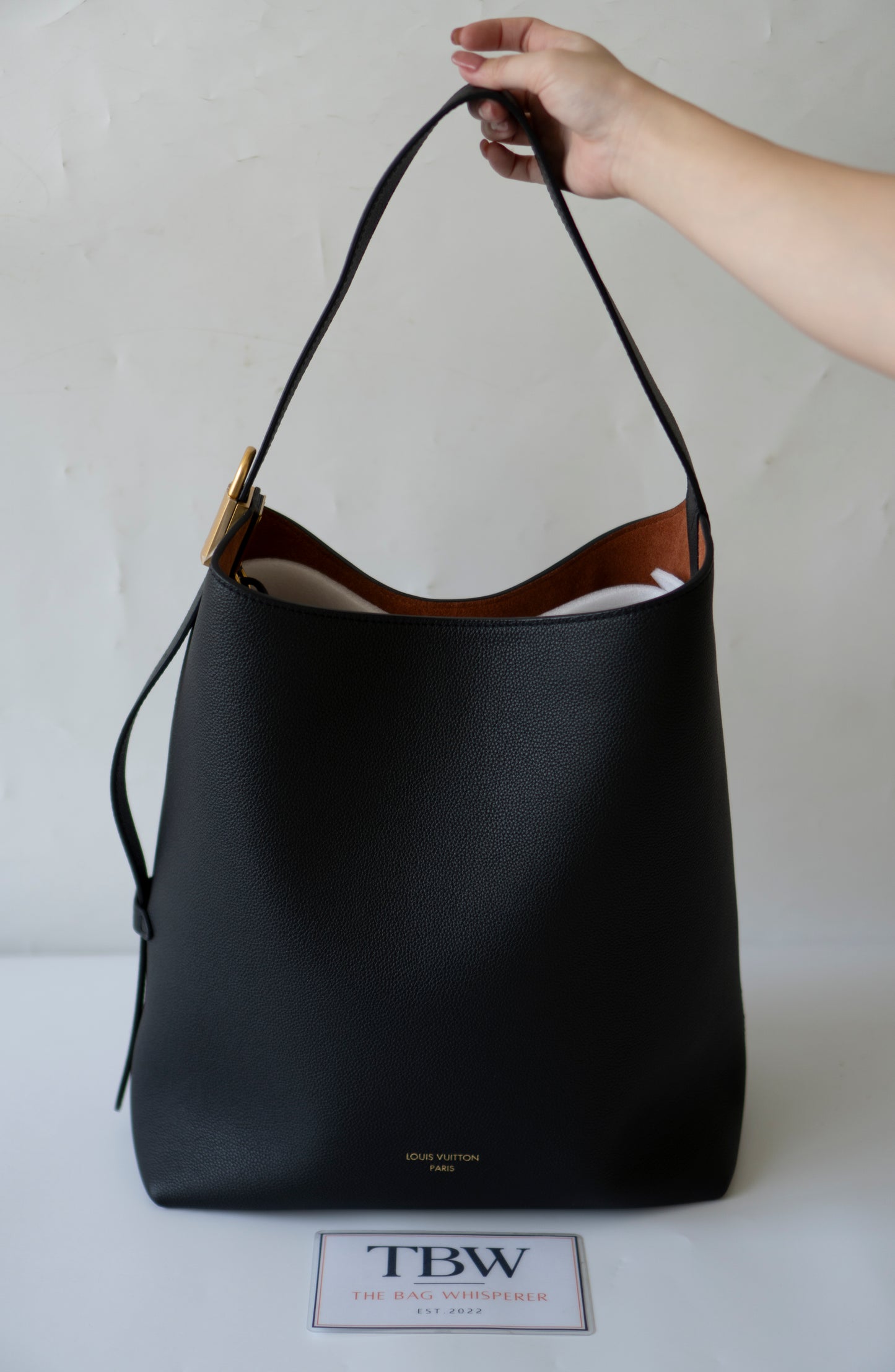 Low Key Hobo MM – Black Grained Calfskin