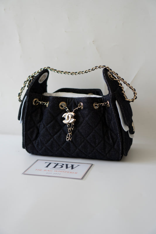 C25 Hobo Mini – Washed Denim