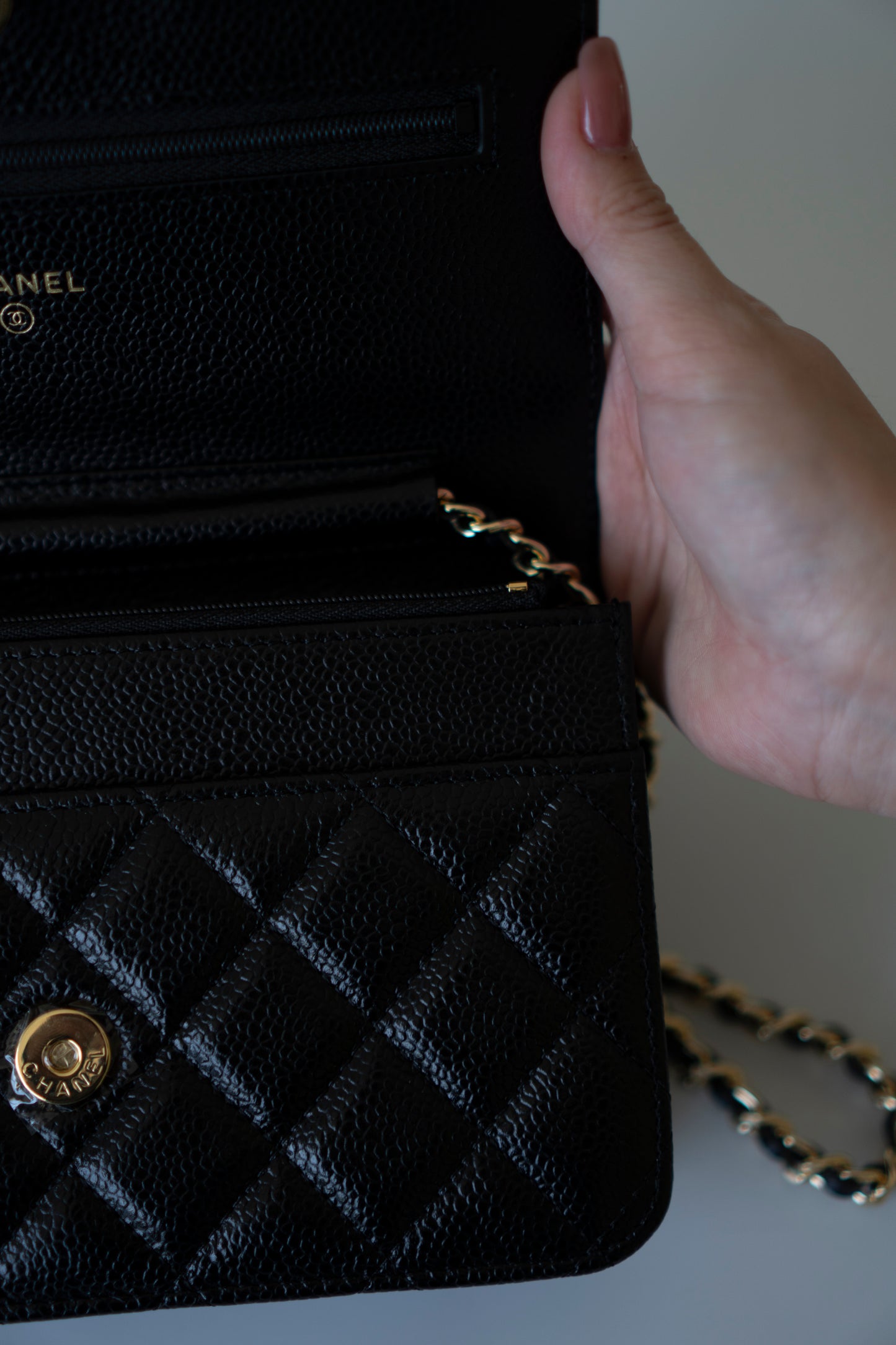 Classic Wallet on Chain (WOC) – Black Caviar GHW